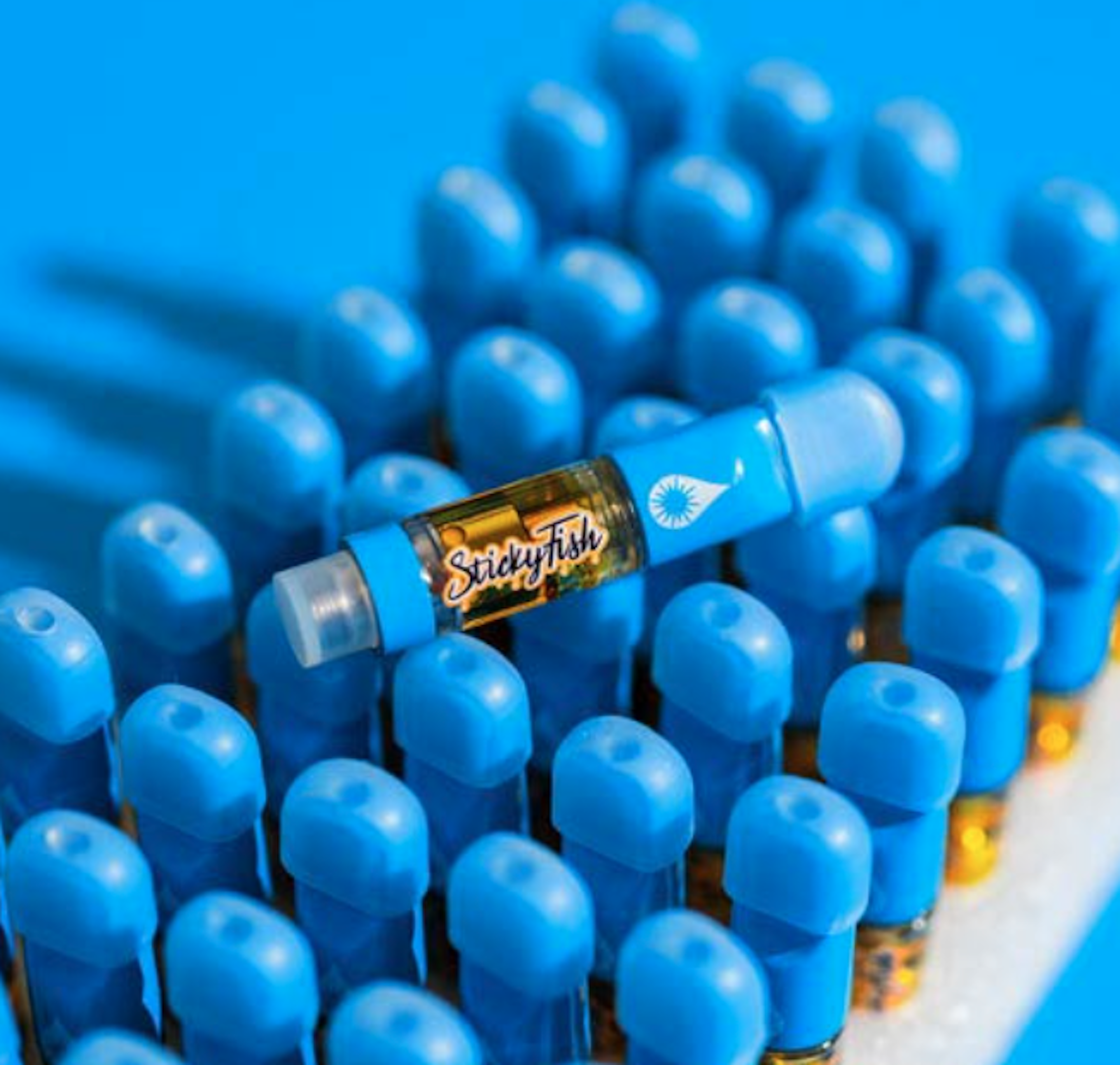 Orange Velvet Underground (H) | Sticky Fish | 0.5g Live Resin 510 Cartridge