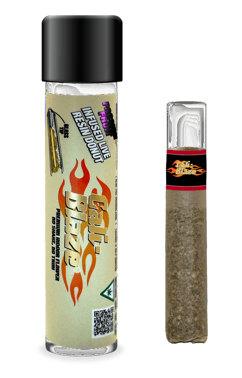 Passion Fruit (S) | Cali-Blaze Donut | 1.2g Infused Pre-Roll