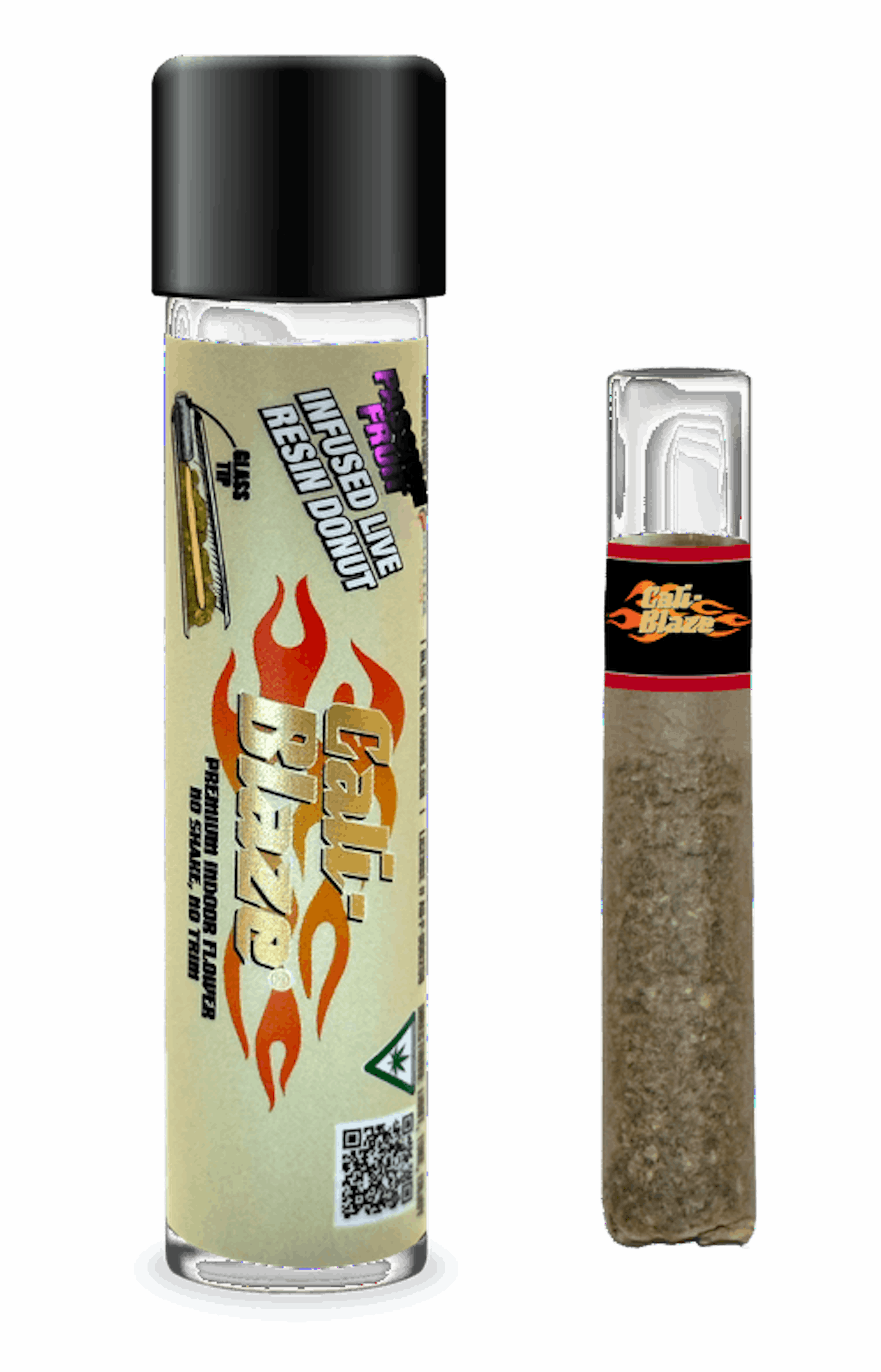 Passion Fruit (S) | Cali-Blaze Donut | 1.2g Infused Pre-Roll