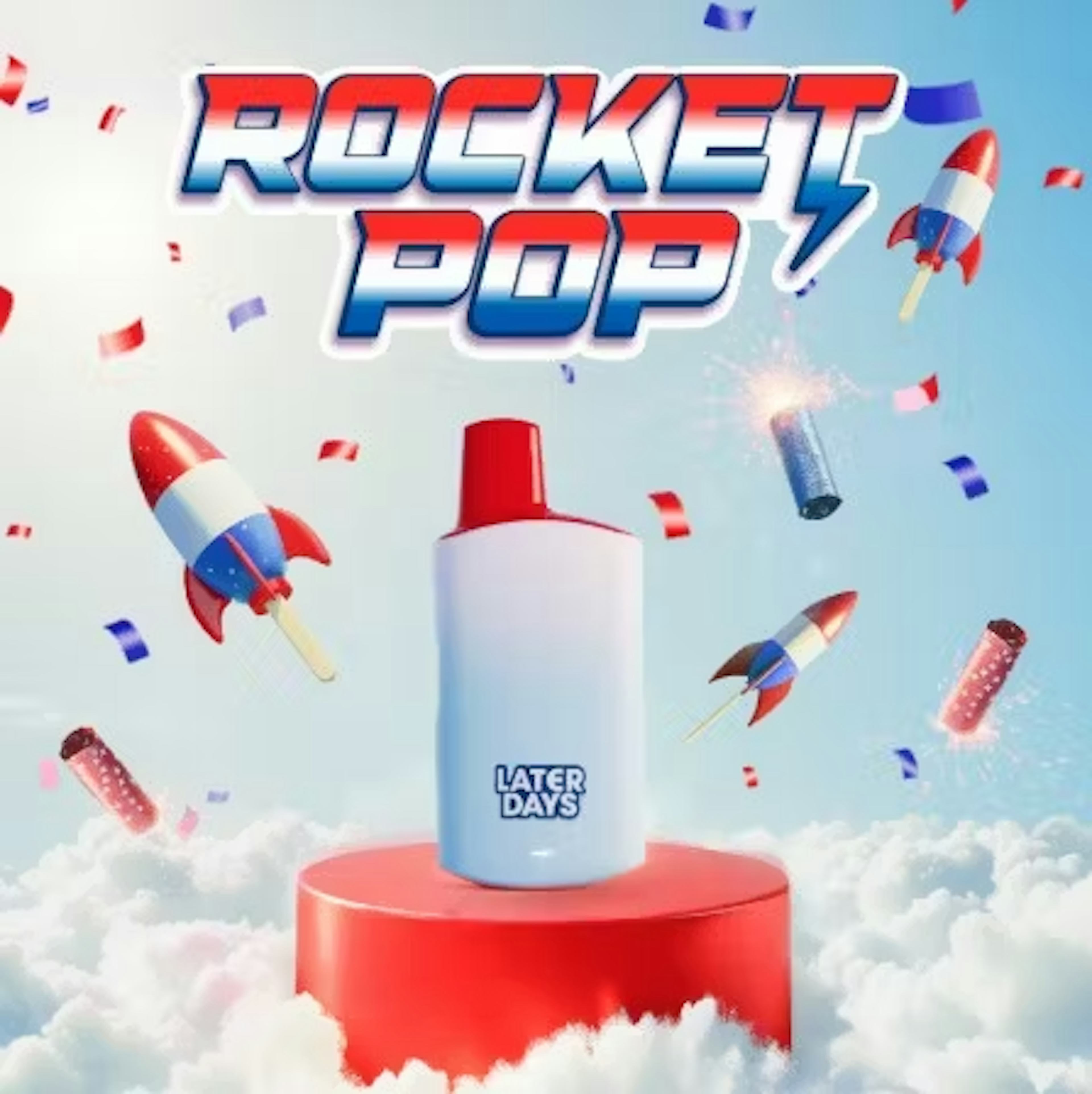Rocket Pop (S) | Later Days | 1g Disposable Cartridge
