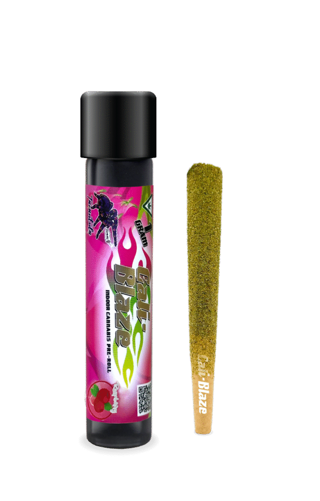 Raspberry (S) | Cali-Blaze Tarantula | 1g Infused Pre-Roll