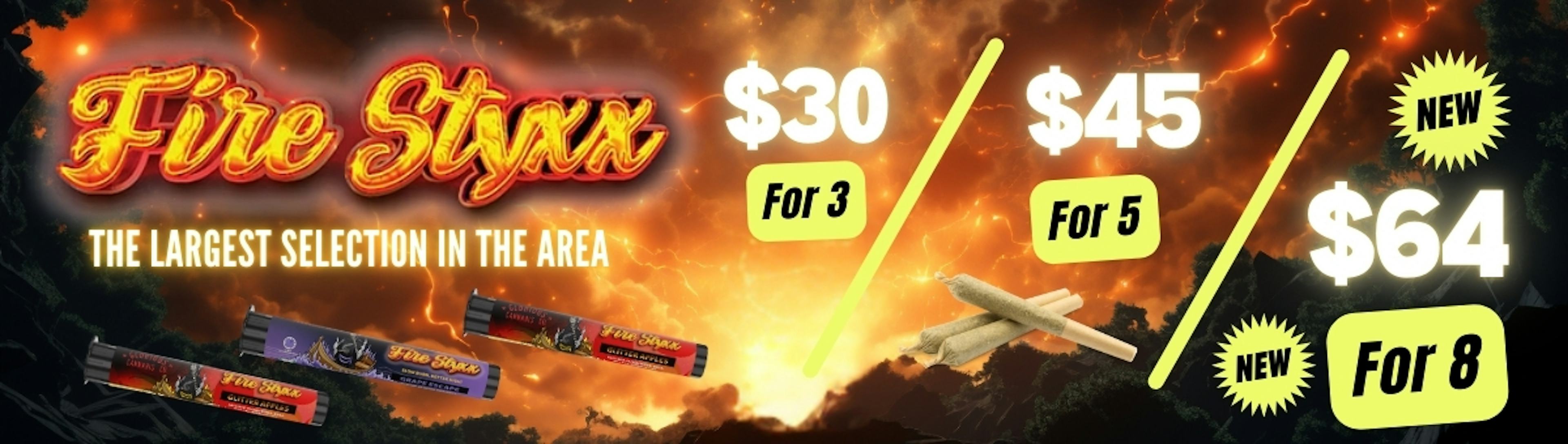 fire styxx may promo