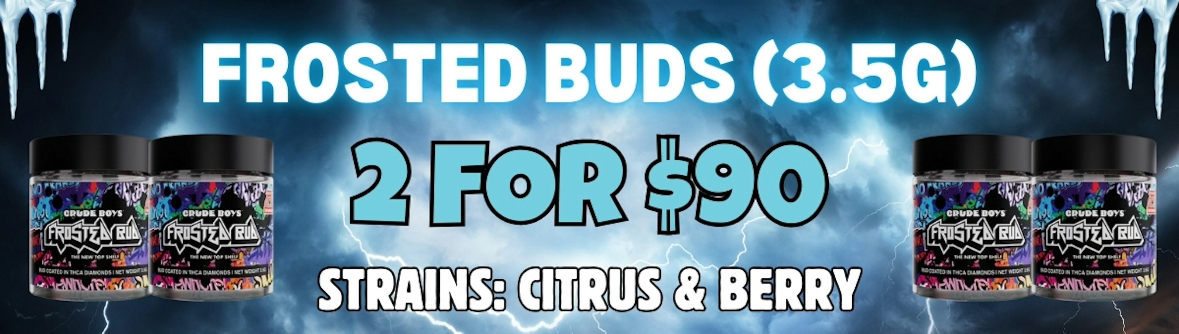 Frosted buds