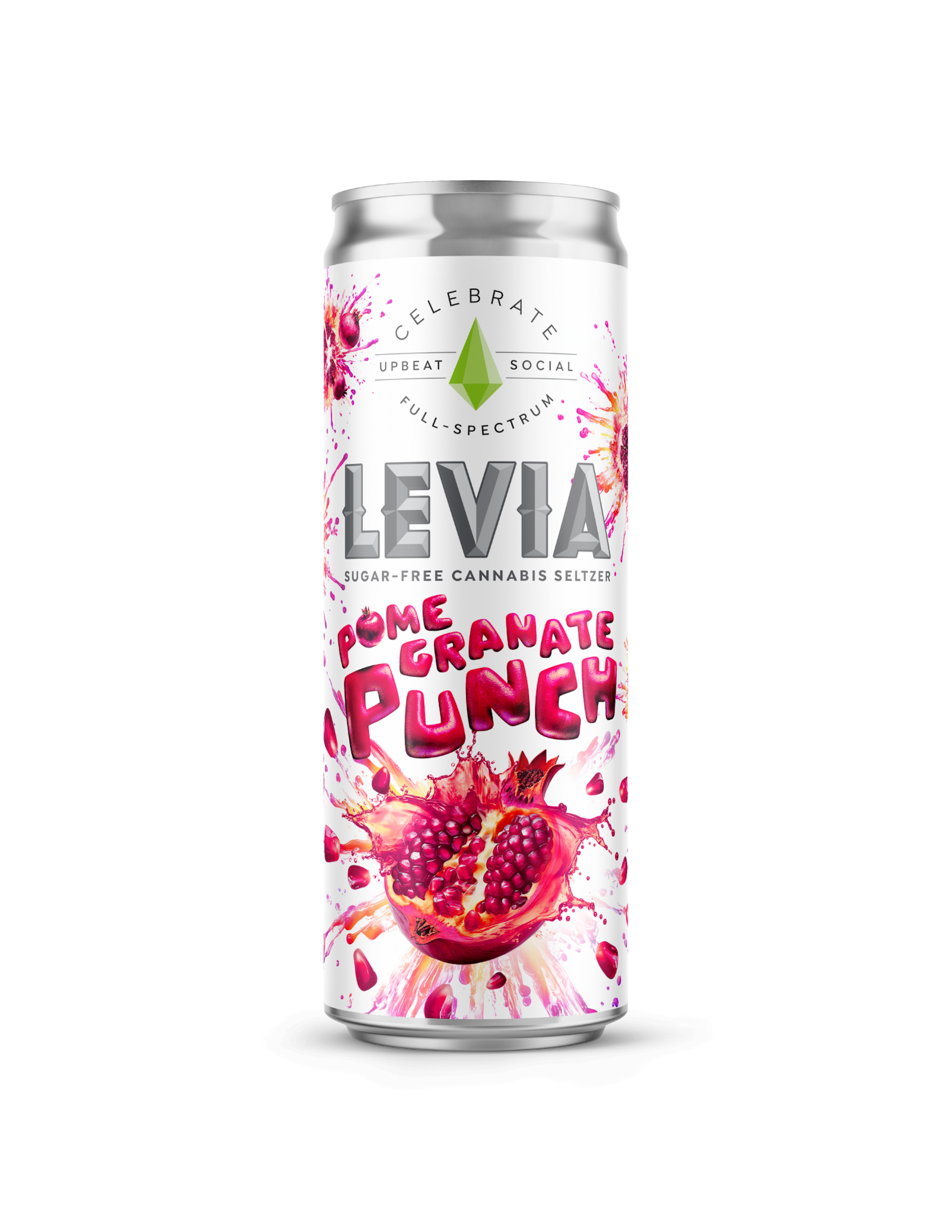 Celebrate - Pomegranate Punch (H) | Levia Seltzers 5mg Singles