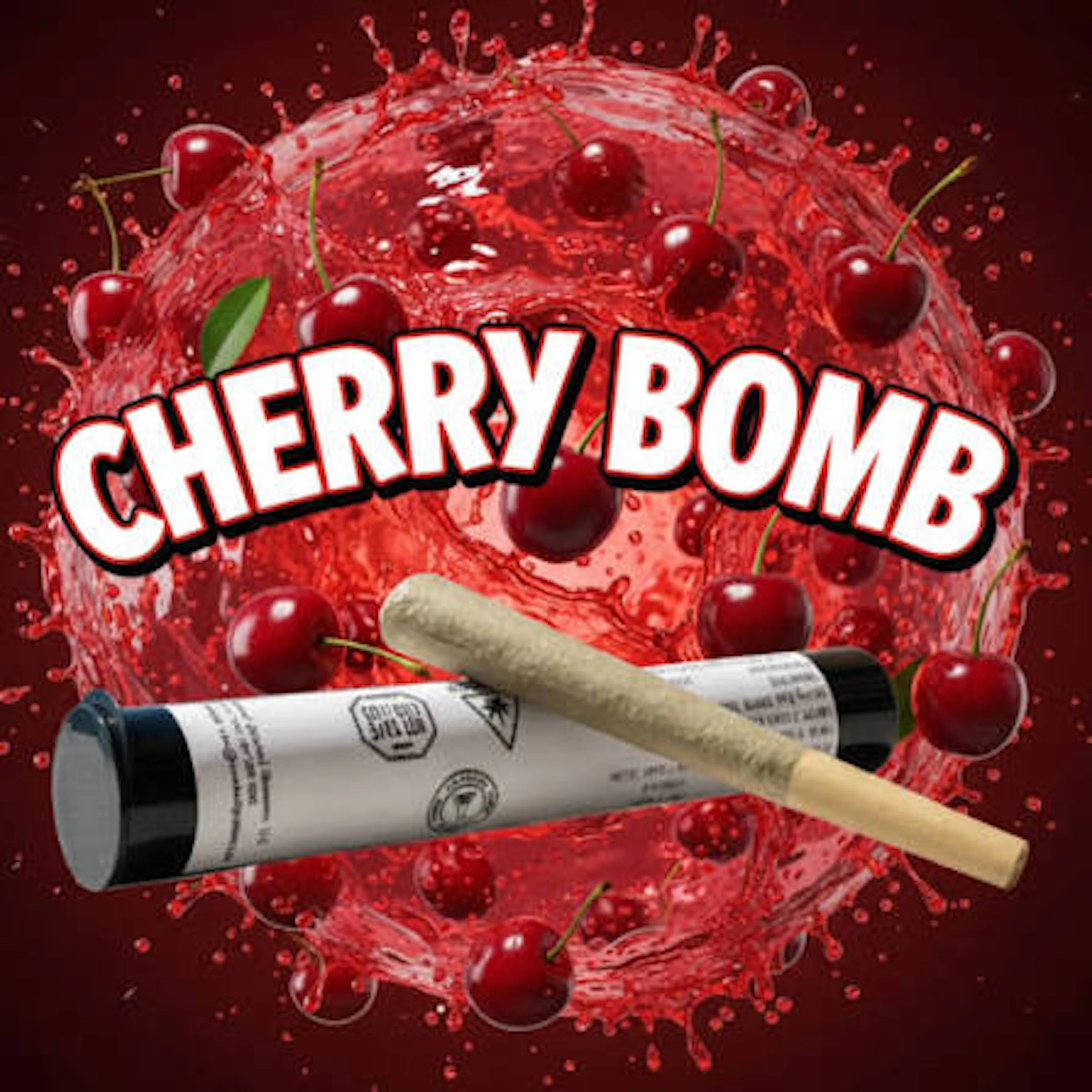 Cherry Bomb (H) | Twisted | 0.5g Pre-Roll