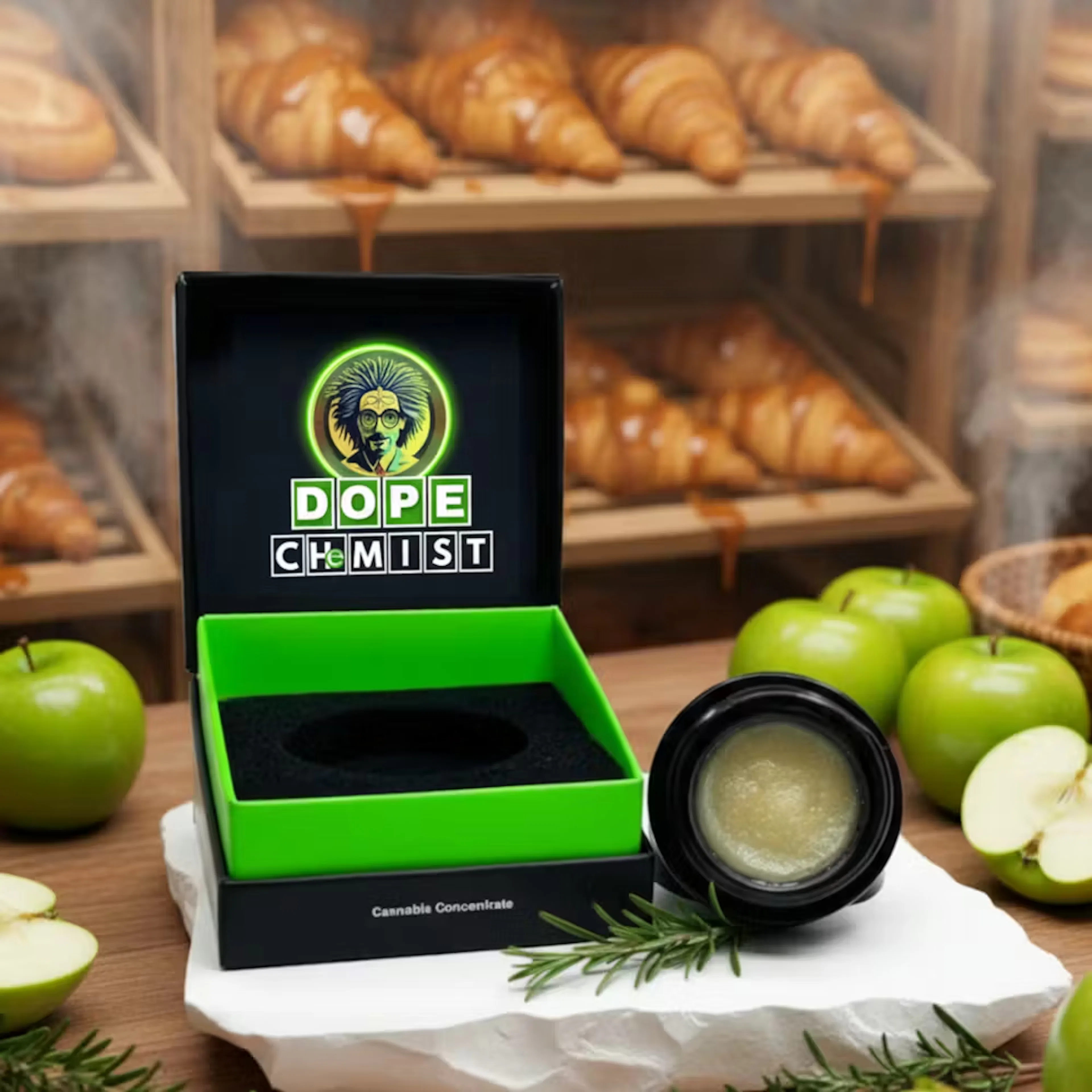 Apple Fritter (H) | Dope Chemist | 1g Live Hash Rosin