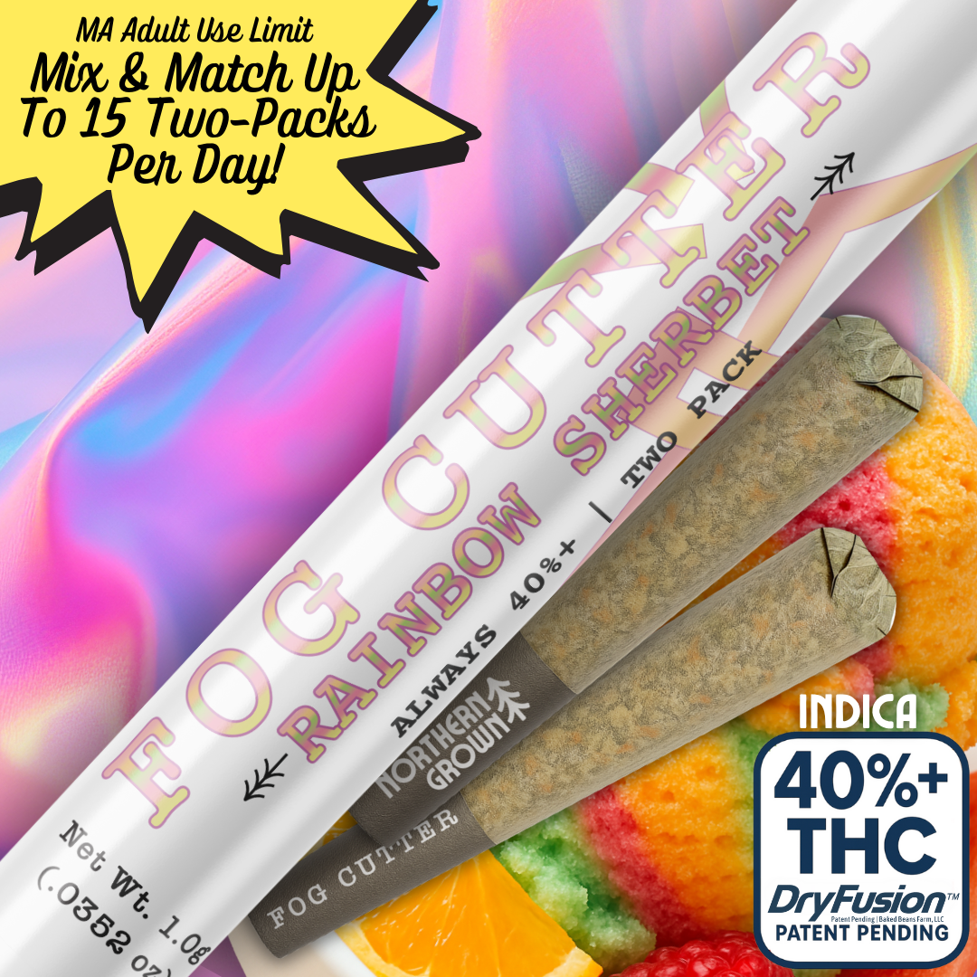 Rainbow Sherbet (I) | Fog Cutter | 0.5g 2pk Infused Pre-Rolls