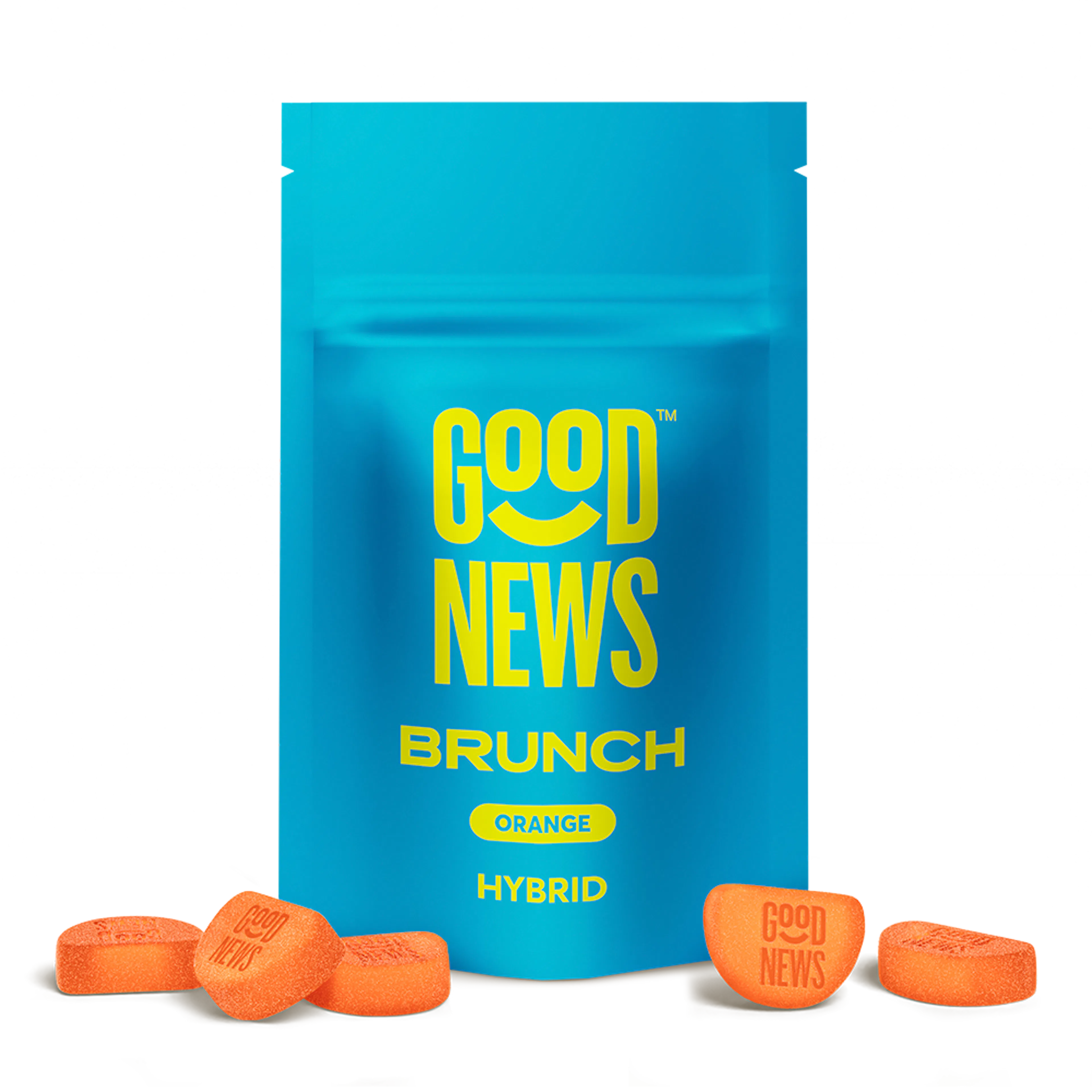 BRUNCH Orange Hybrid Gummies