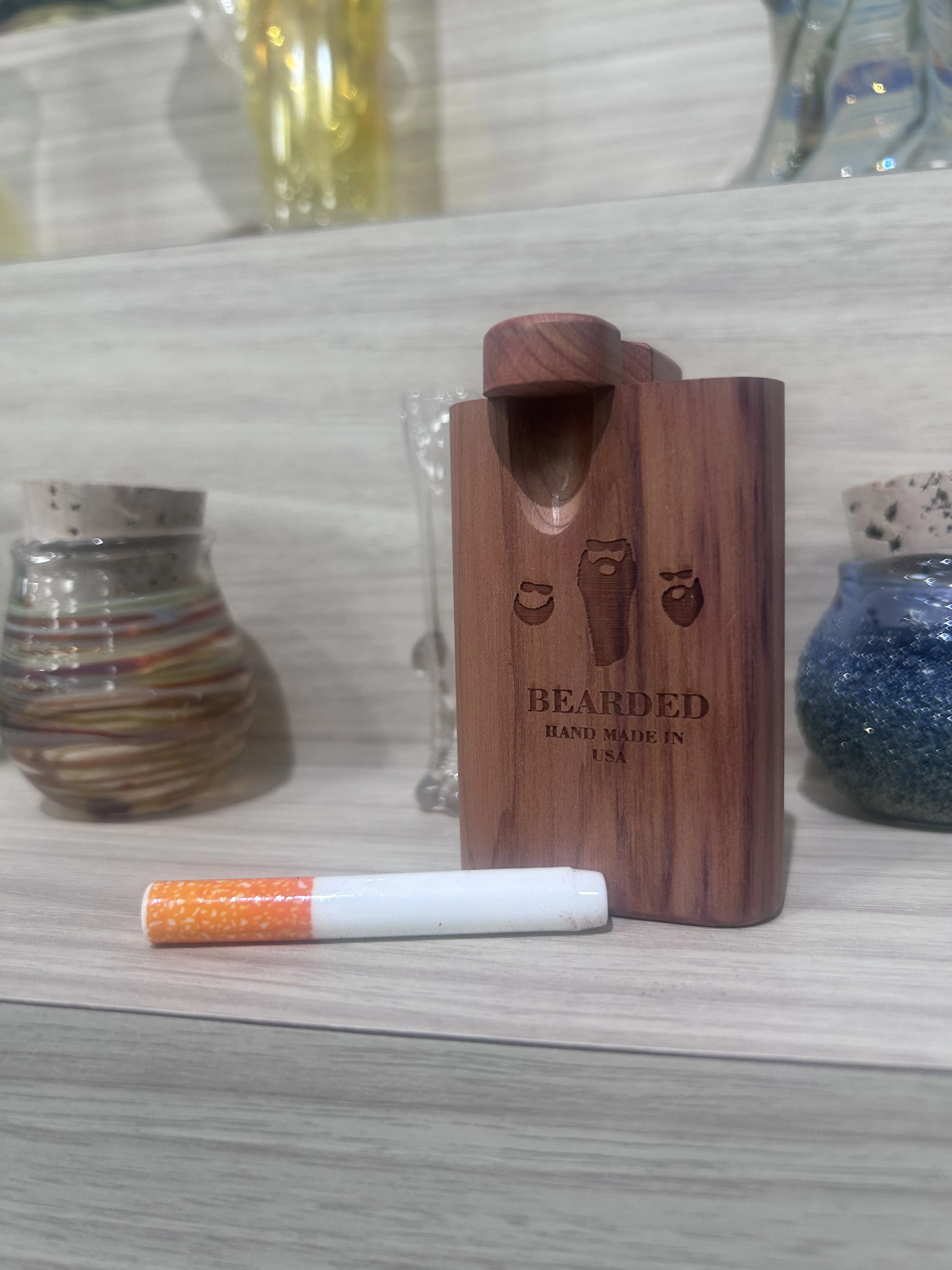 Pocket Dugout w/ Glass Bat