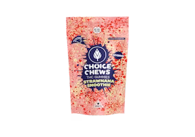 Strawnana Smoothie (H) | Choice Chews | 100mg 20pk Gummies