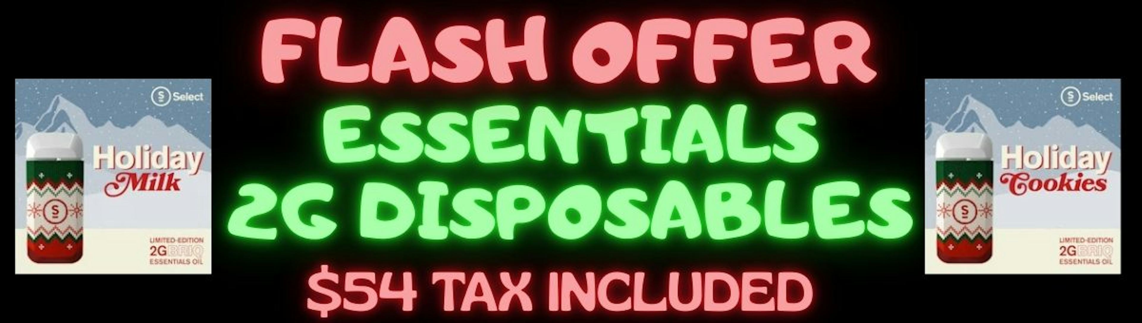 HOLIDAY ESSENTIALS DEAL 2/7/26