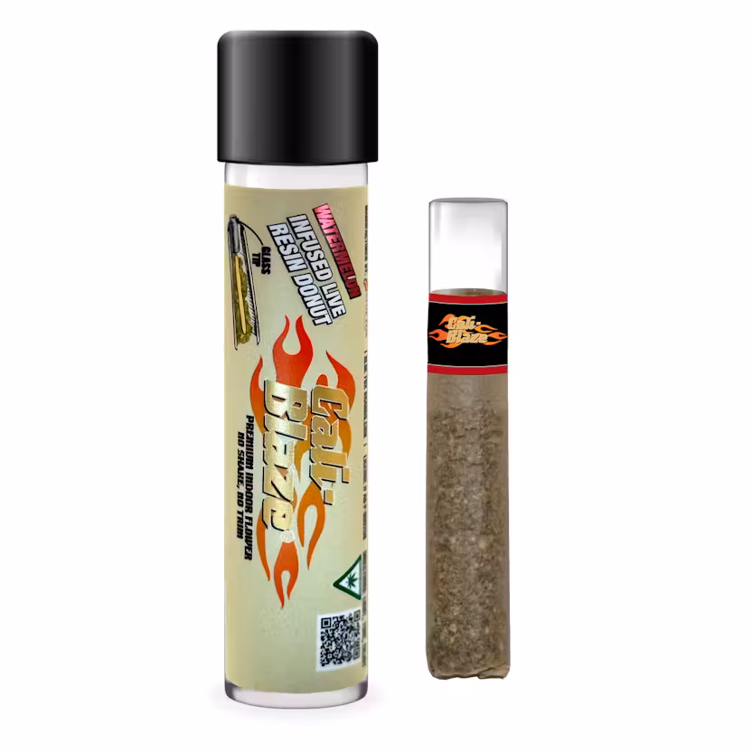 Watermelon (S) | Cali-Blaze Donut | 1.2g Infused Pre-Roll