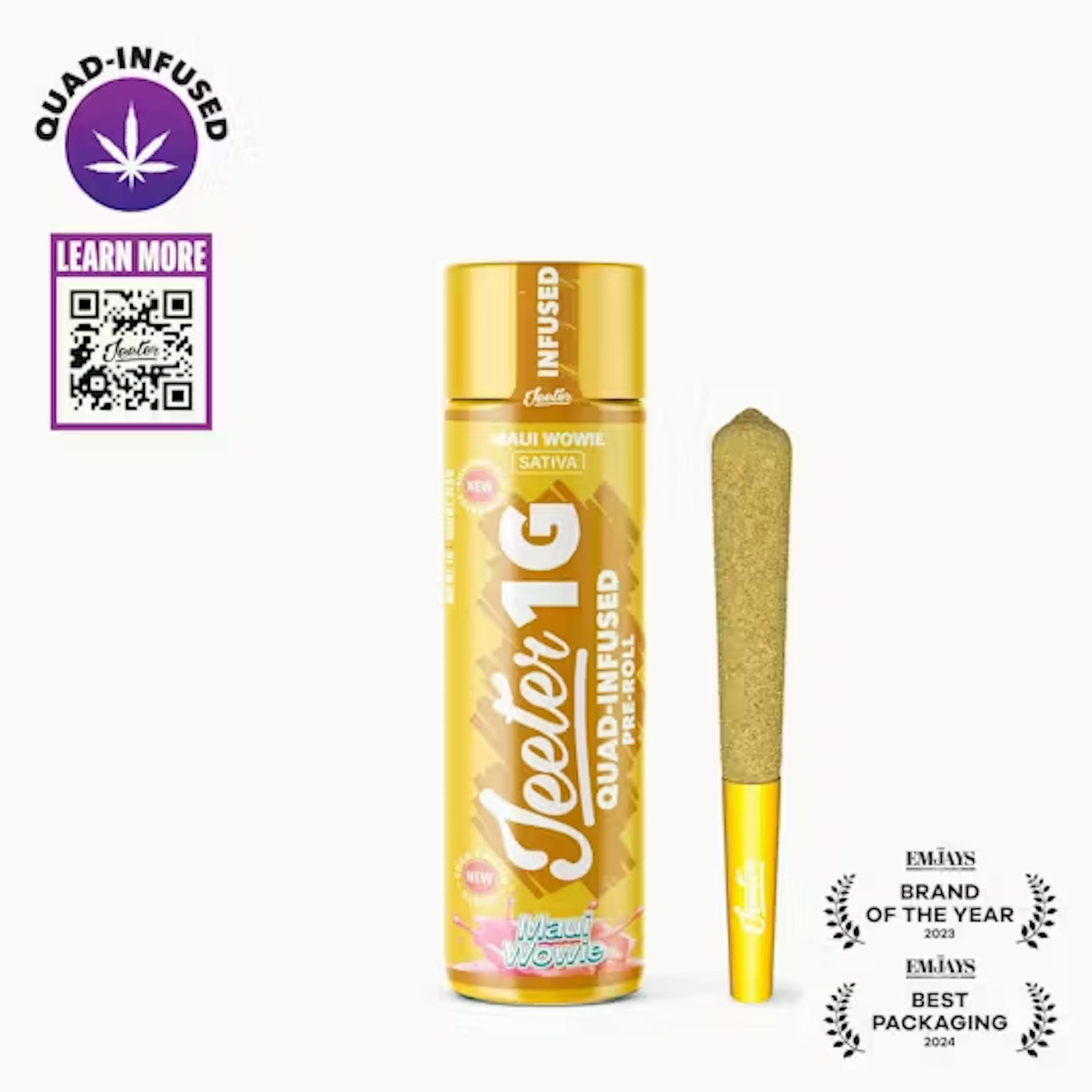 Maui Wowie (S) | Jeeter | 1g Infused Pre-Roll