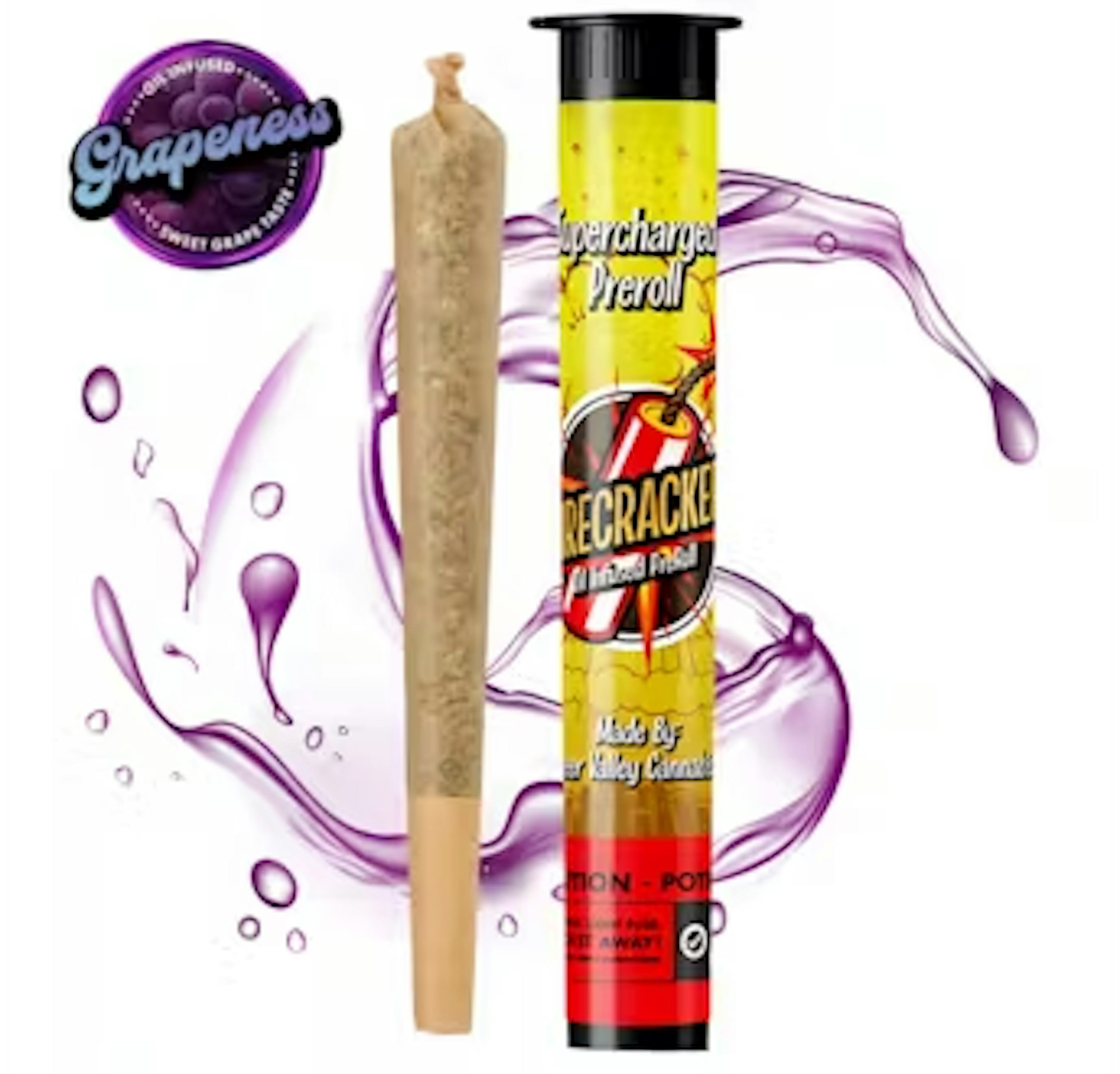 Grapeness (I) | Pioneer Valley Firecracker | 1g Infused Pre-Roll