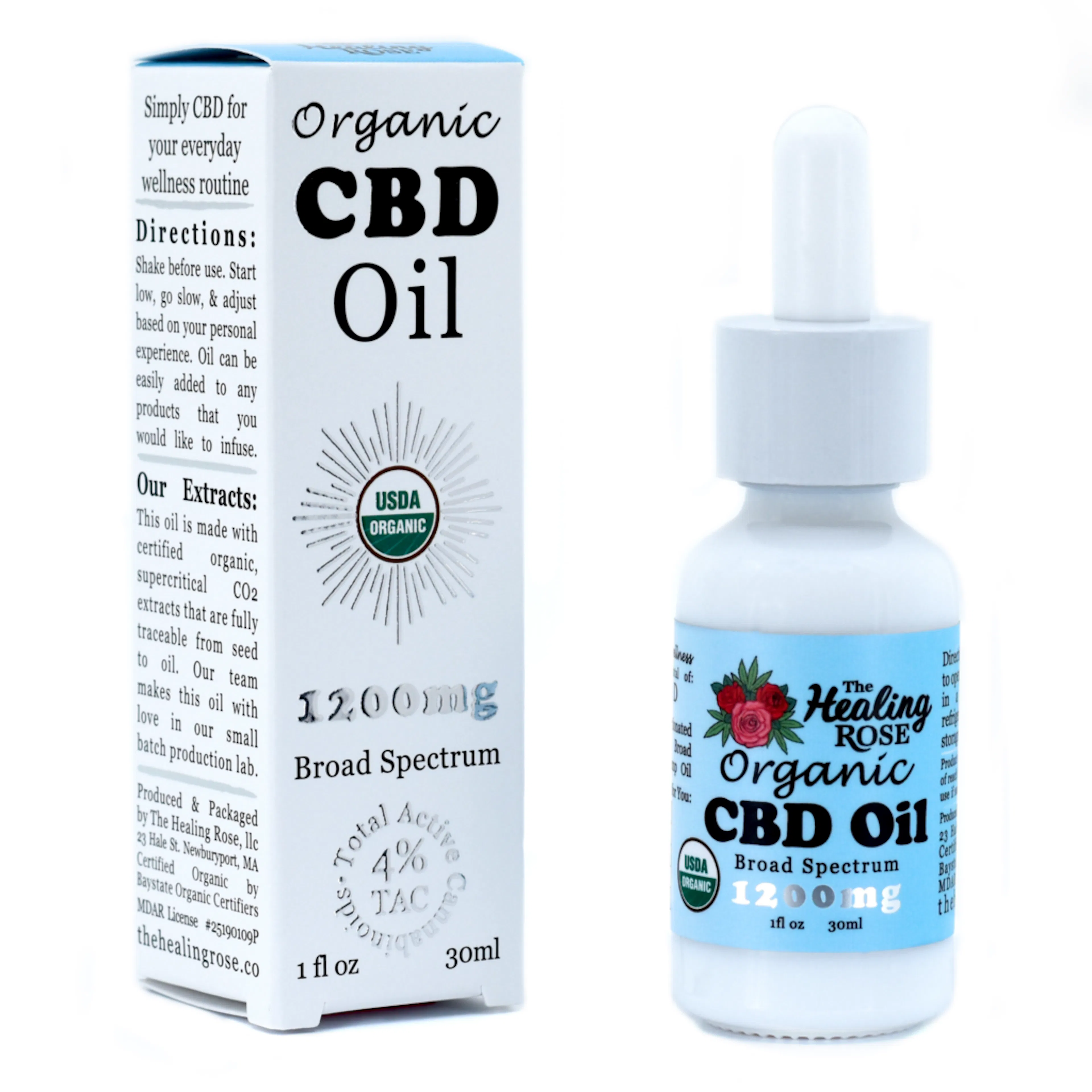 Full Spectrum CBD:CBG 1:1 Oil