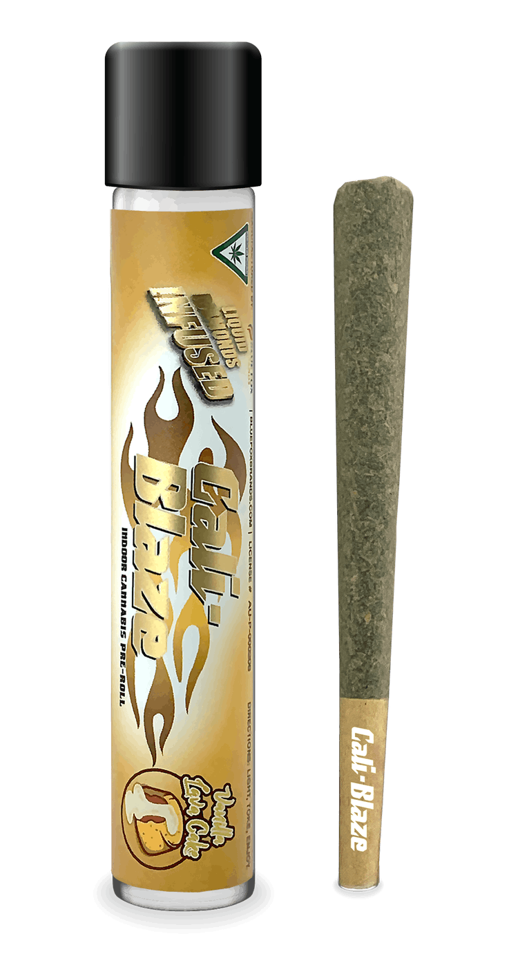 Vanilla Lava Cake (H) | Cali-Blaze Liquid Diamonds | 1.2g Infused Pre-Roll