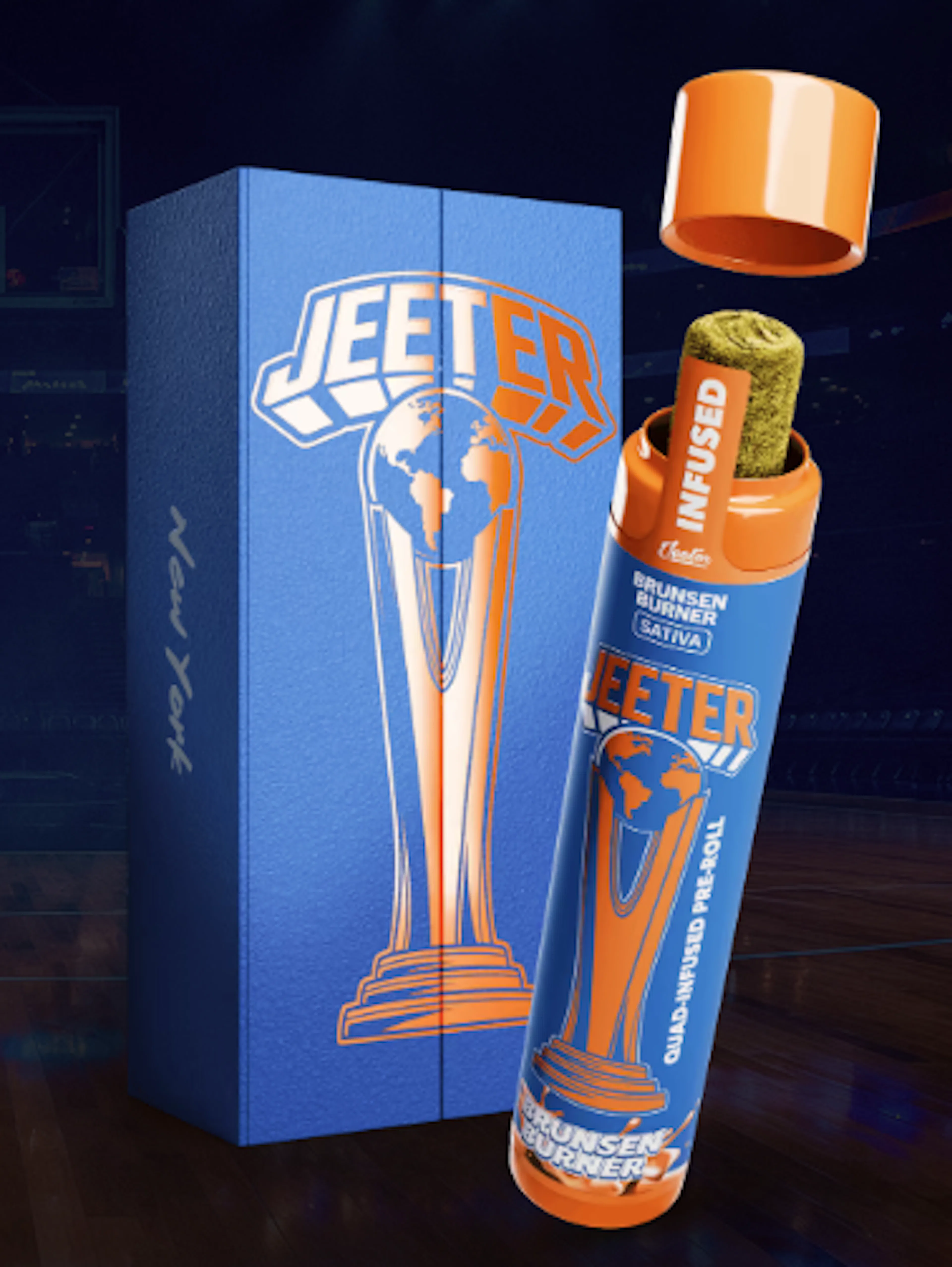 *LIMITED EDITION* Brunsen Burner (S) | Jeeter Title Series XL | 2g Infused Pre-Roll