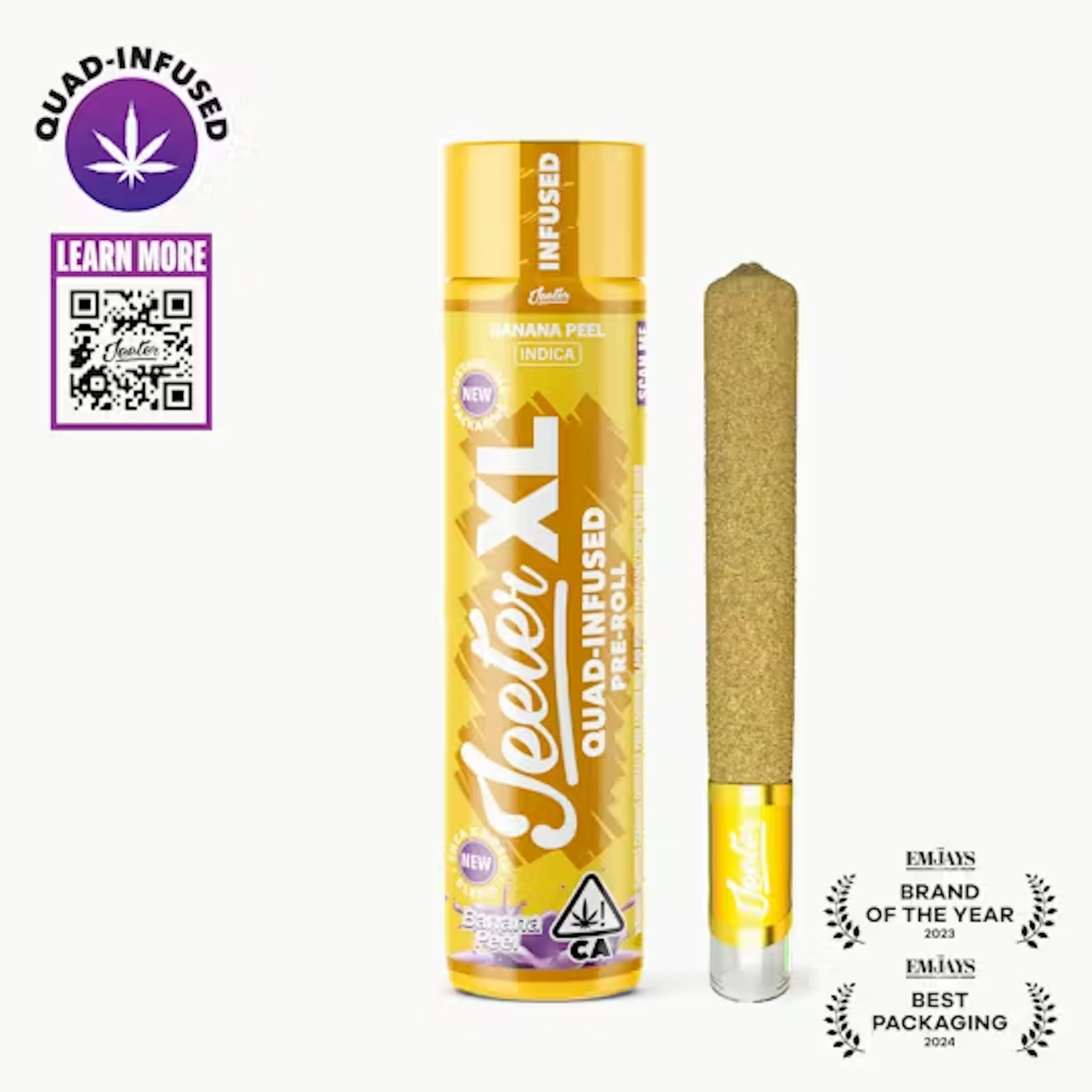 Banana Peel (I) | Jeeter XL | 2g Infused Pre-Roll