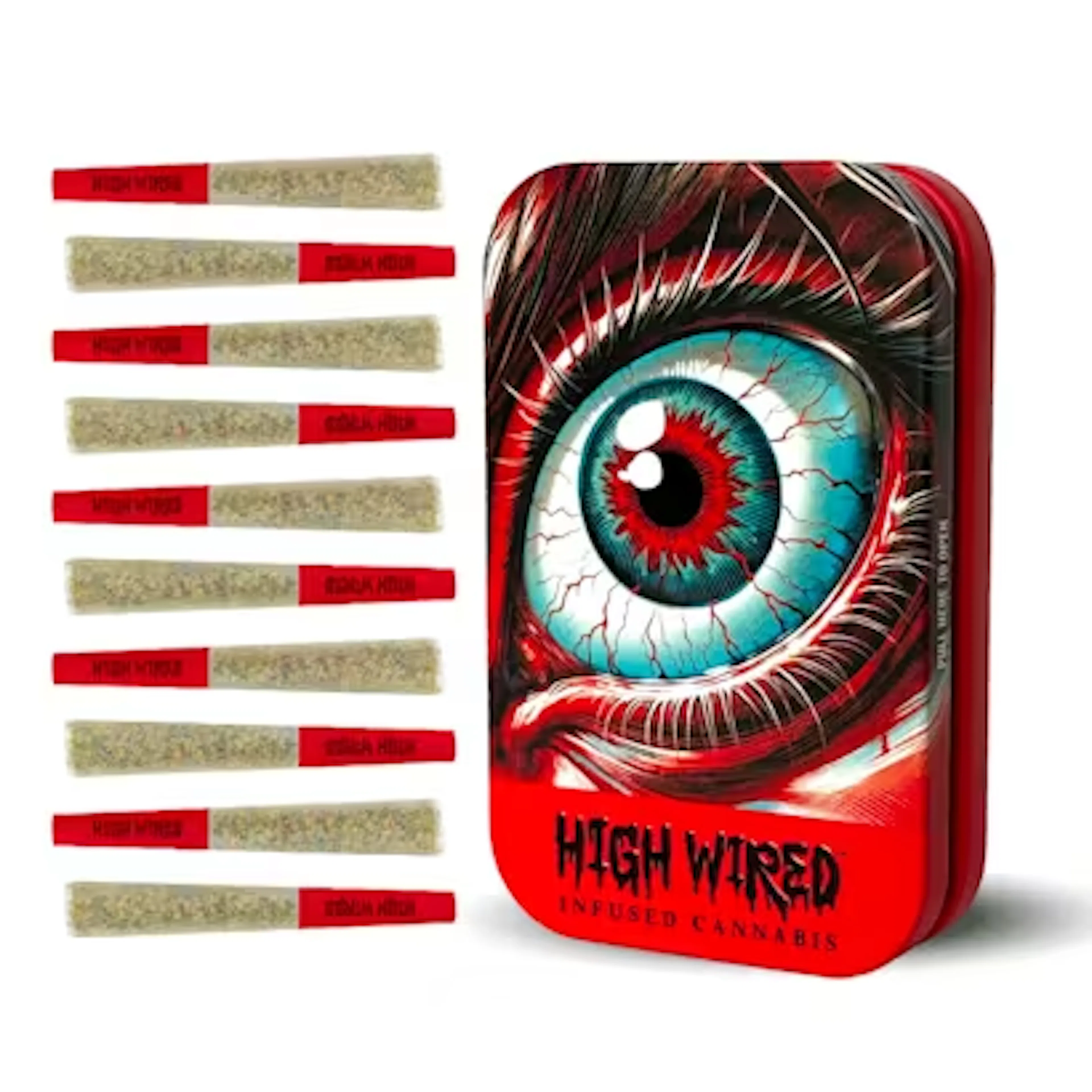 Garlic Cookies (I) | High Wired | 0.35g 10pk Infused Pre-Rolls