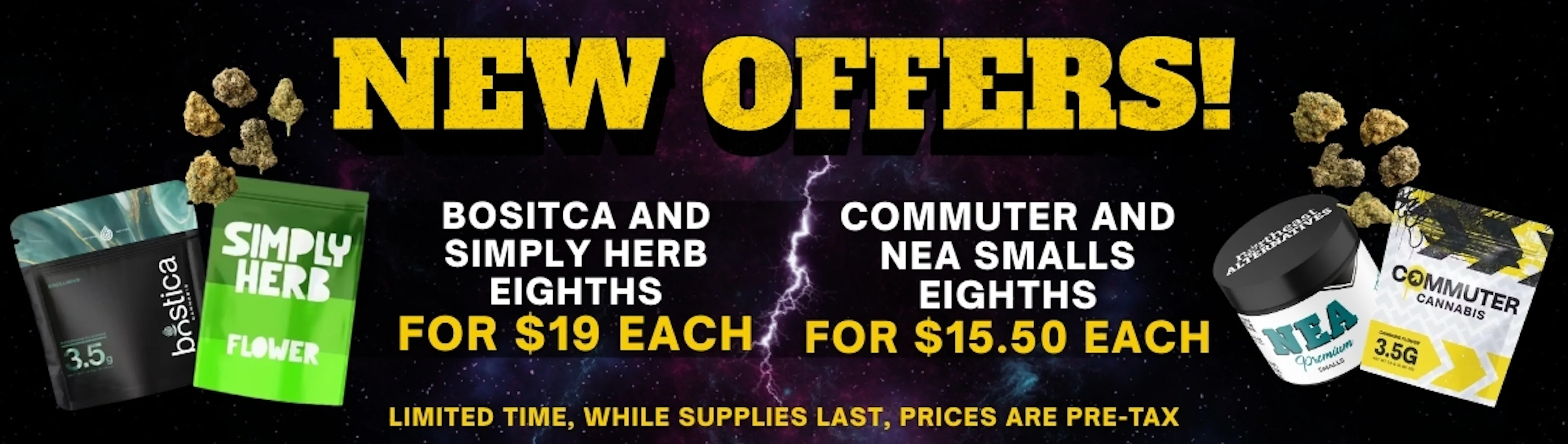 new offers 8ths