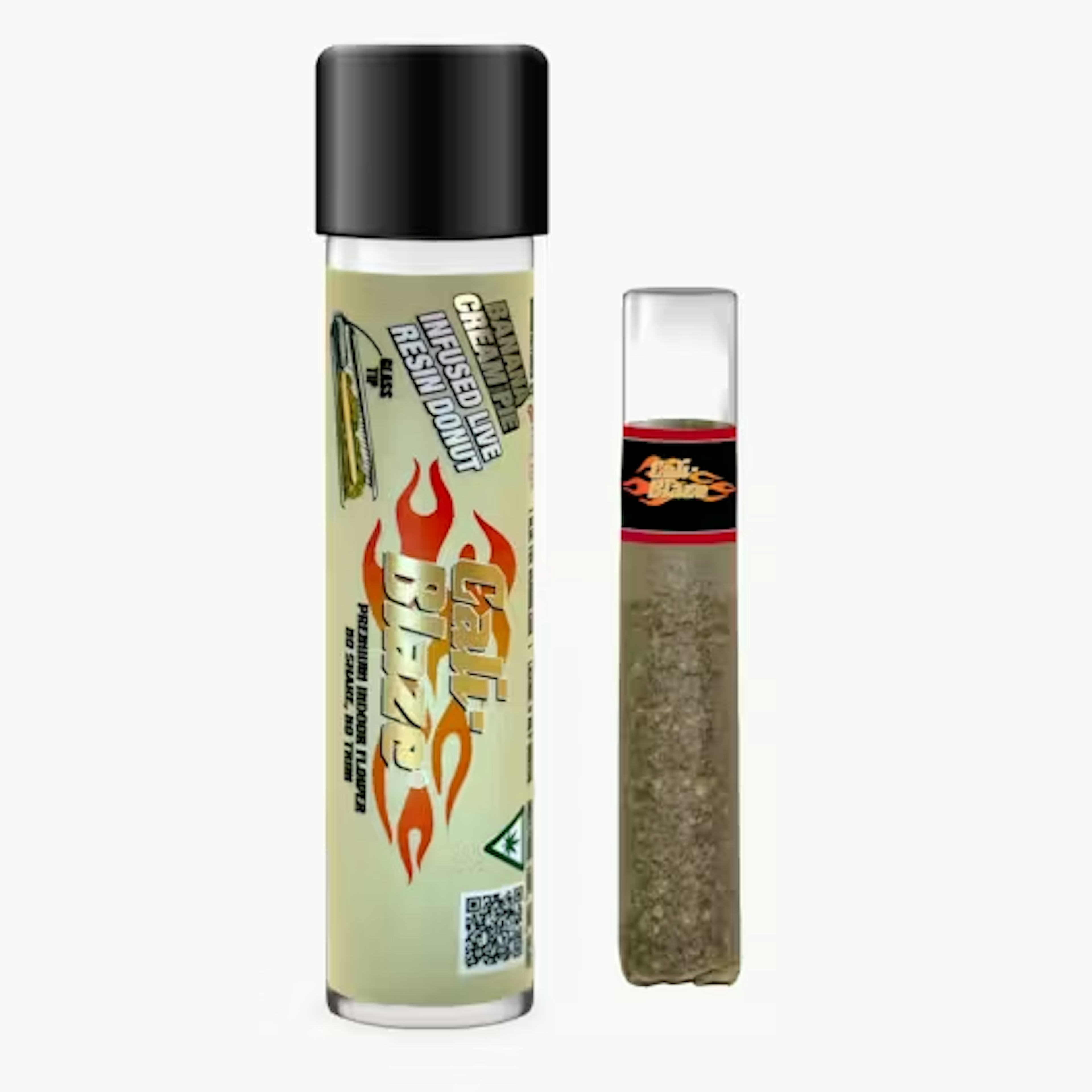 Banana Cream Pie (H) | Cali-Blaze Donut | 1.2g Infused Pre-Roll