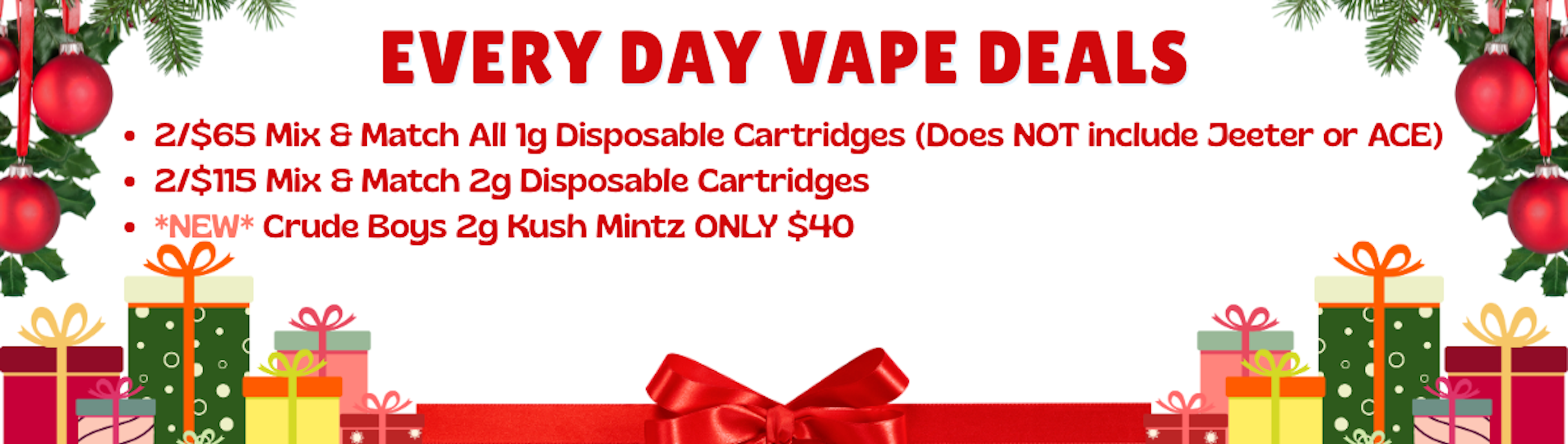 Every Day Vape Deals