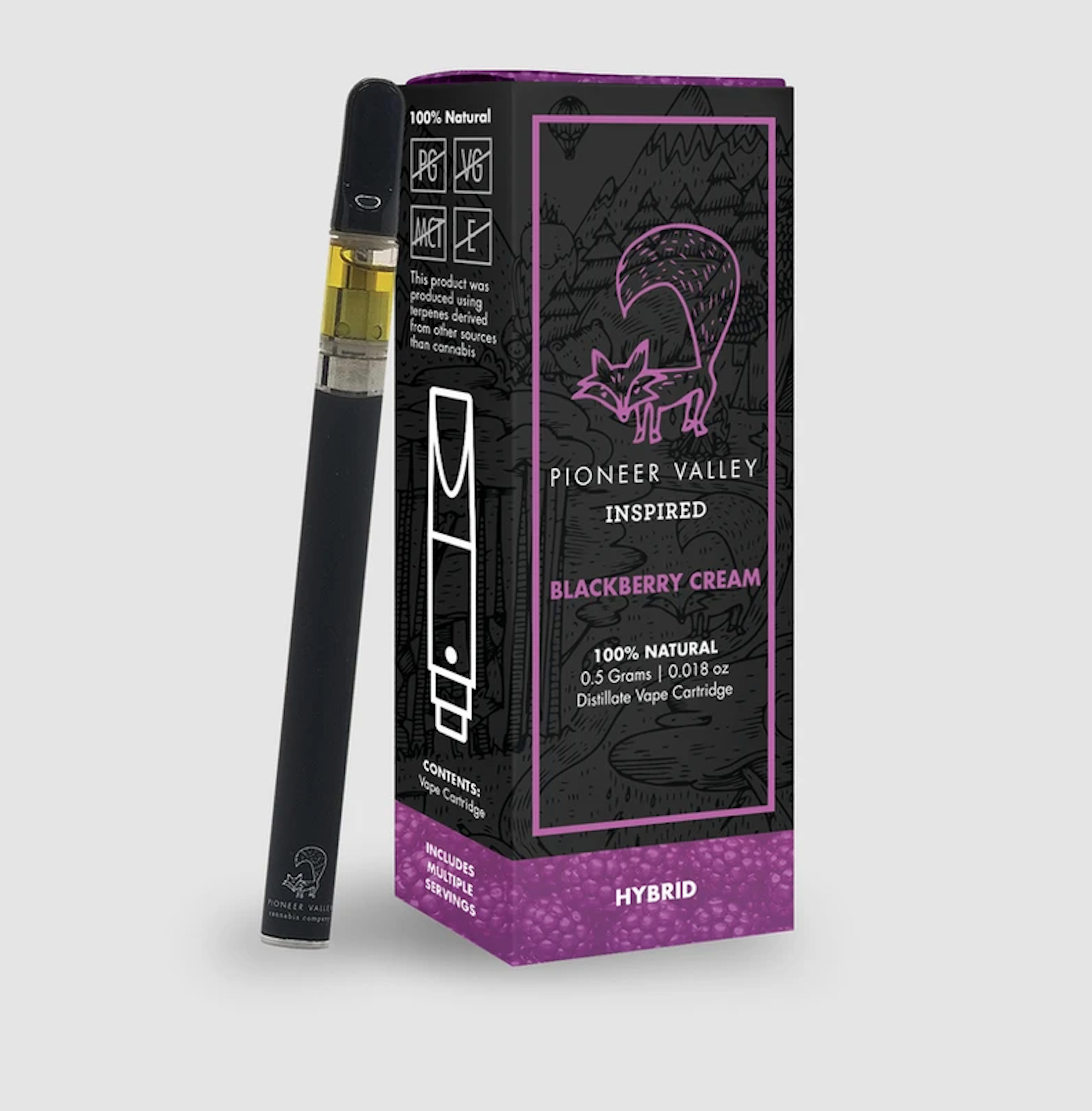 Blackberry Cream (H) | Pioneer Valley | 510 Cartridge - 0.5g