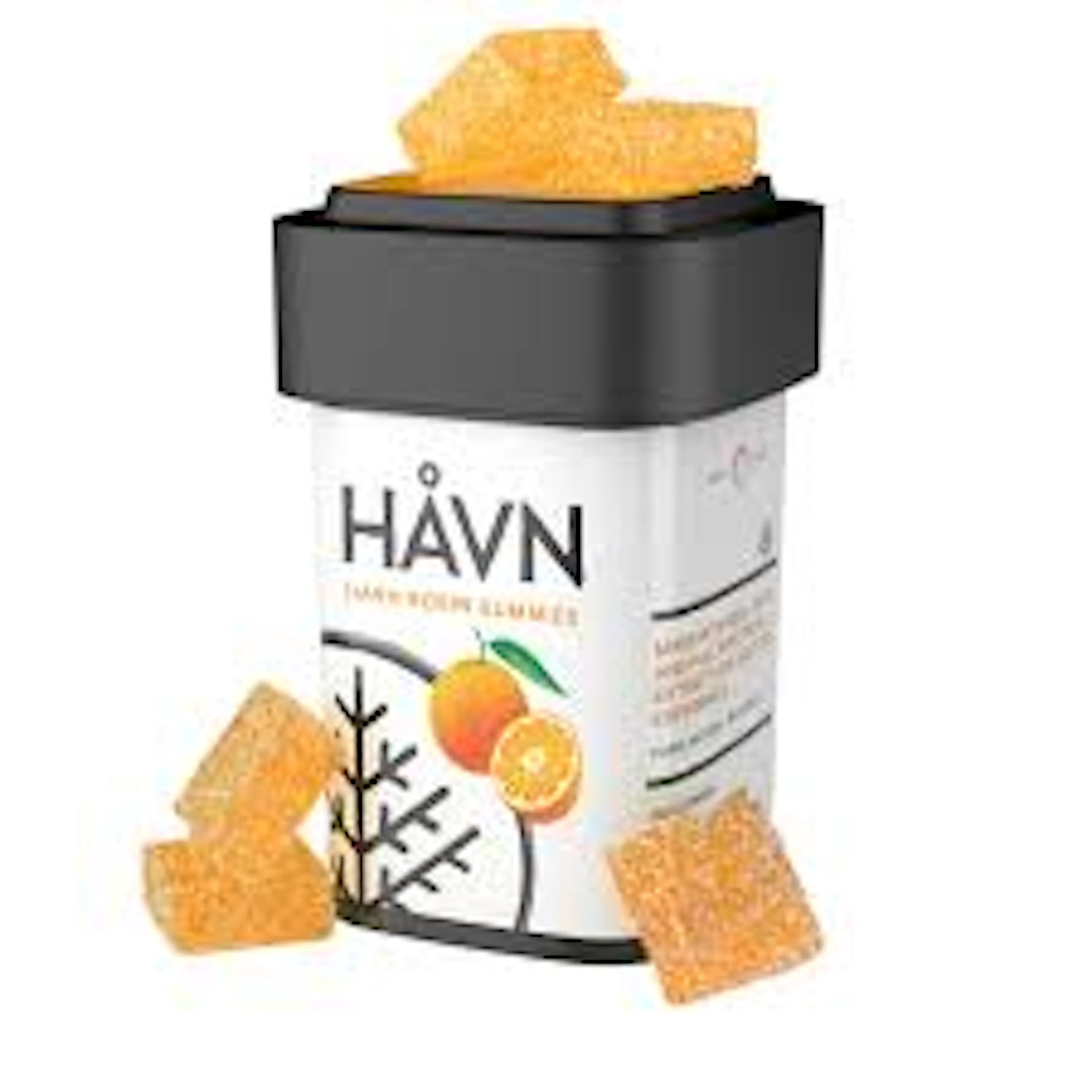 Tangerine | HAVN | 100mg 20pk Hash Rosin Gummies