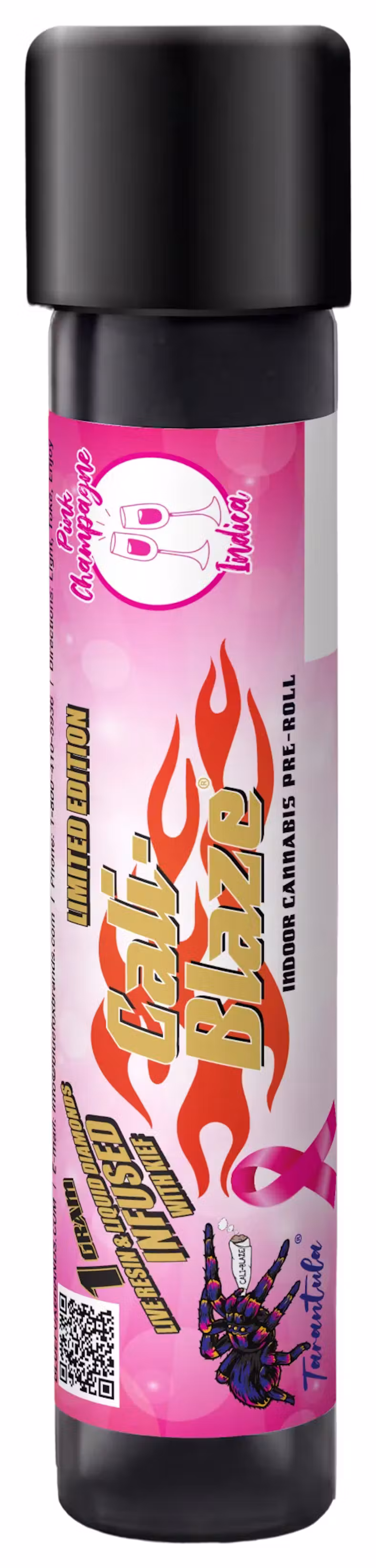 Pink Champagne (I) | Cali-Blaze Tarantula | 1g Infused Pre-Roll