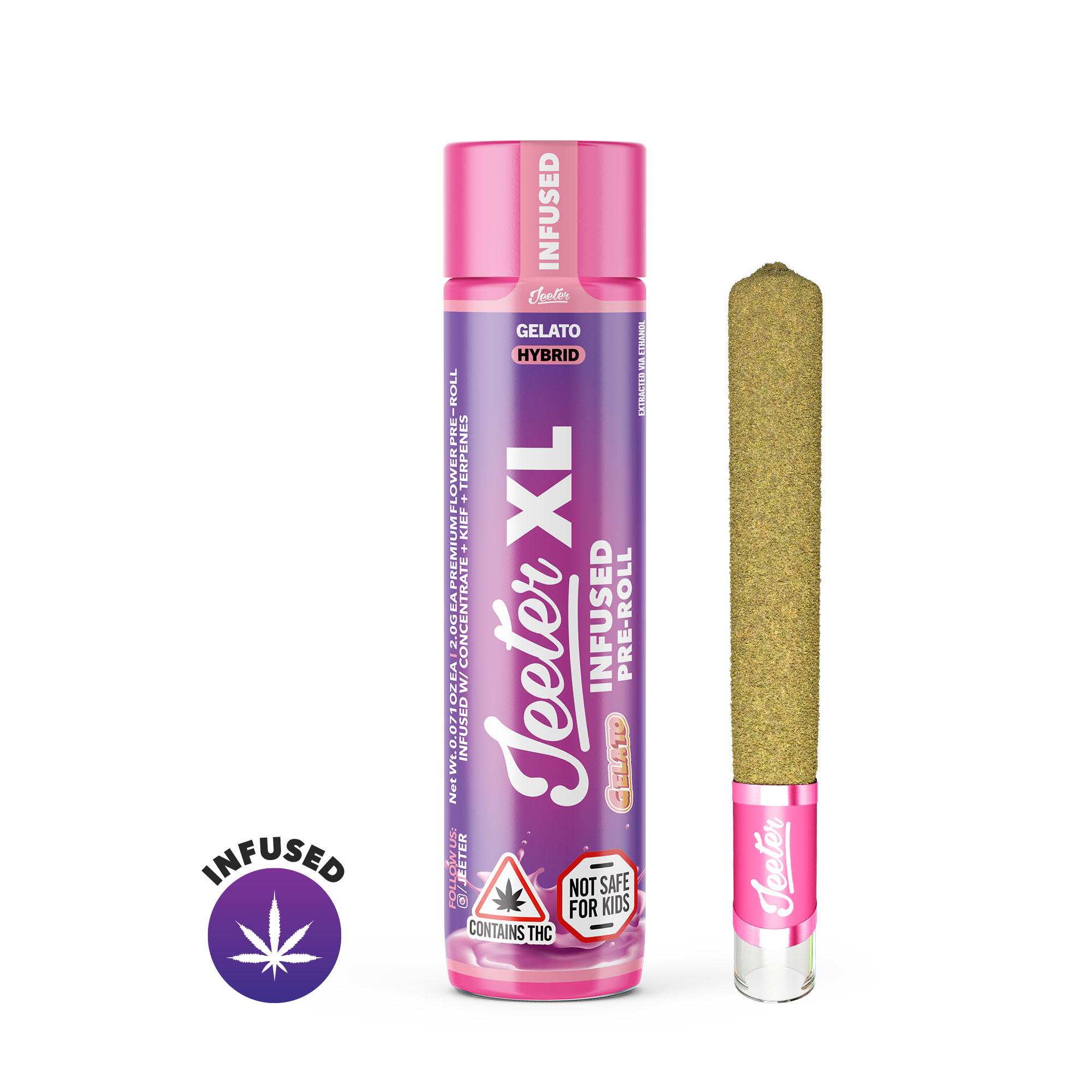 Gelato (H) | Jeeter XL | 2g Infused Pre-Roll