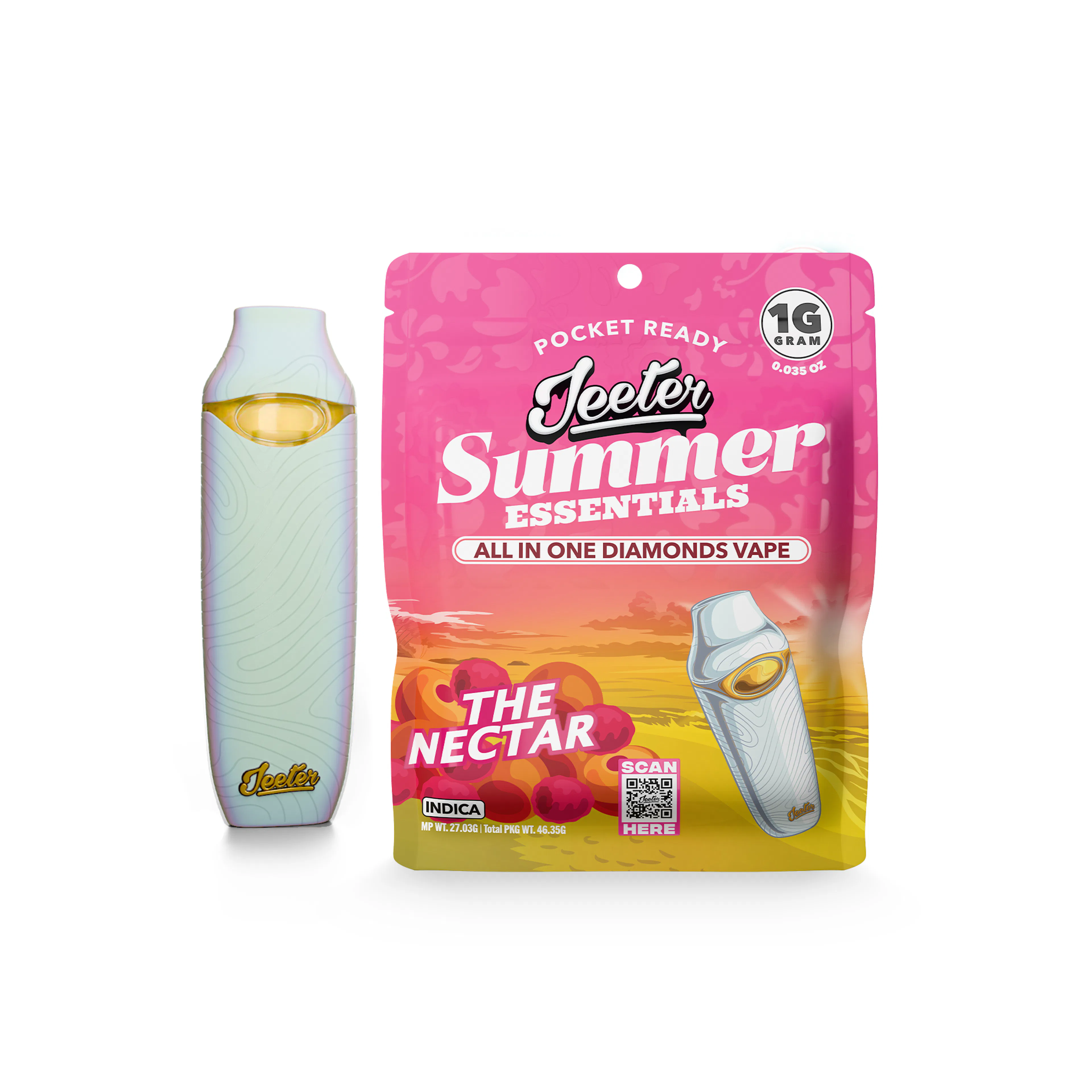 *Summer Essentials* The Nectar (I) | Jeeter | 1g Disposable Liquid Diamond Cartridge