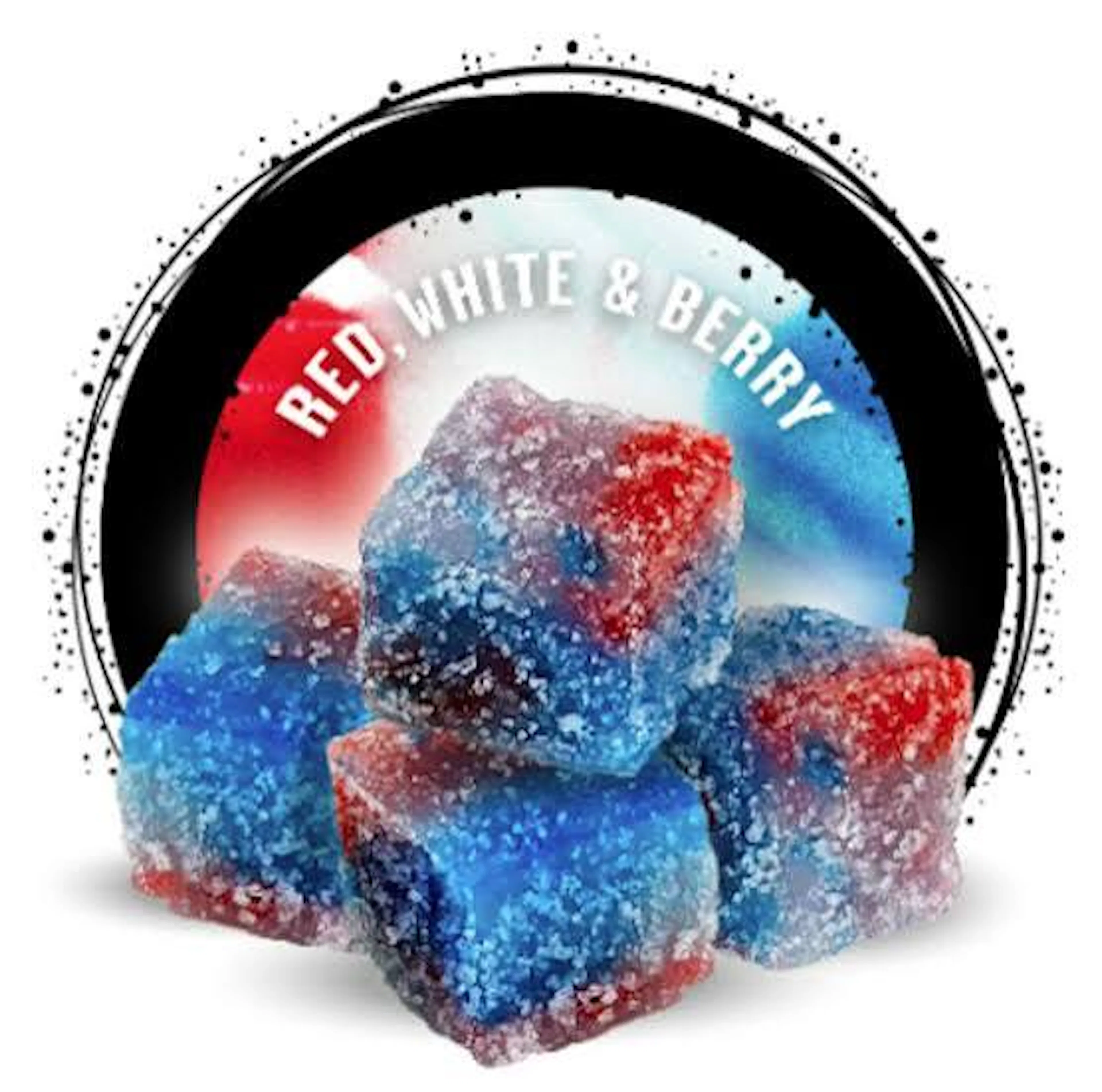 Red, White, & Blue (H) | Ozone | 100mg 20pk Gummies