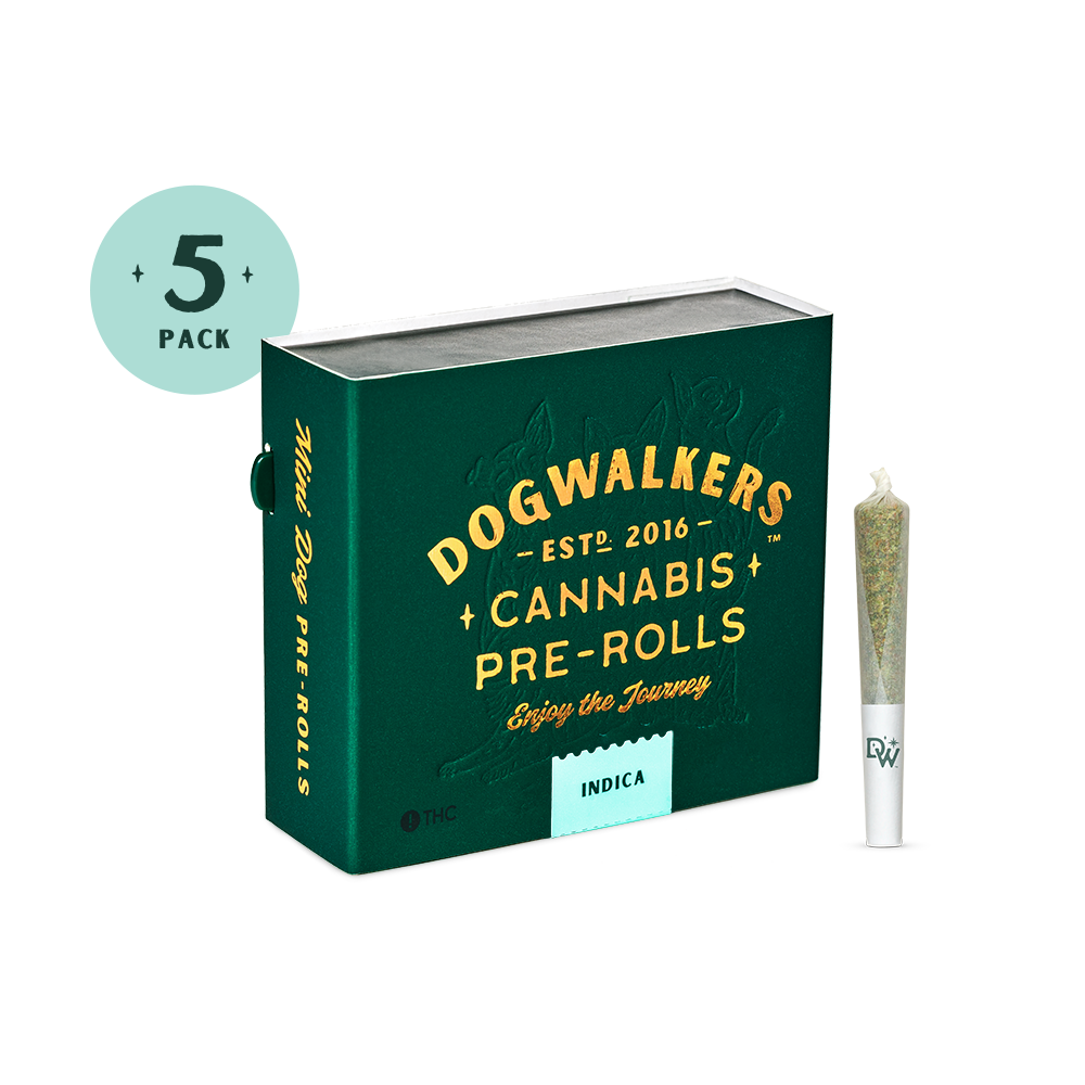 Animal Face (I) | Dogwalkers | .35g 5pk Pre-Rolls