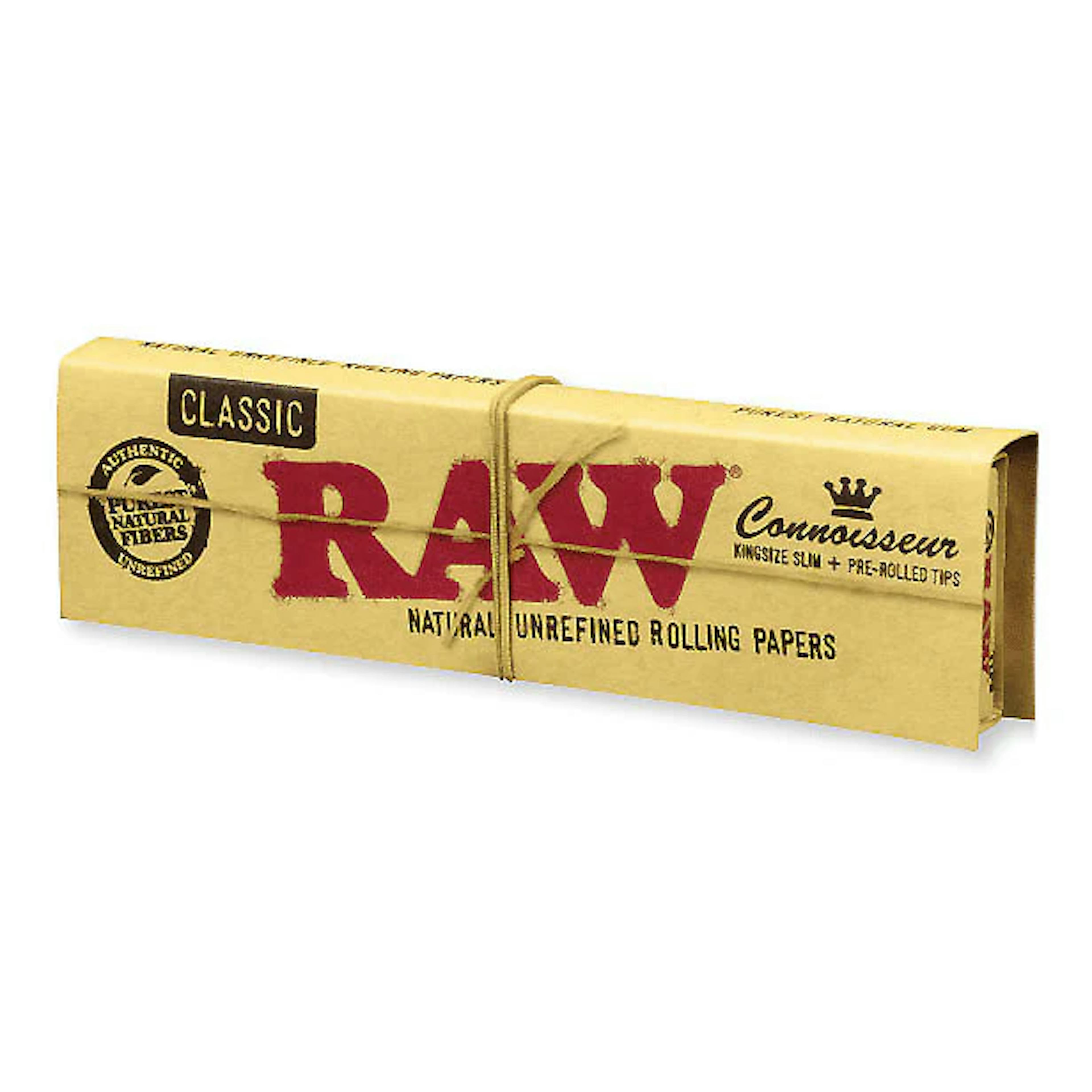 Raw Connoisseur | King-sized Slim Papers + Tips