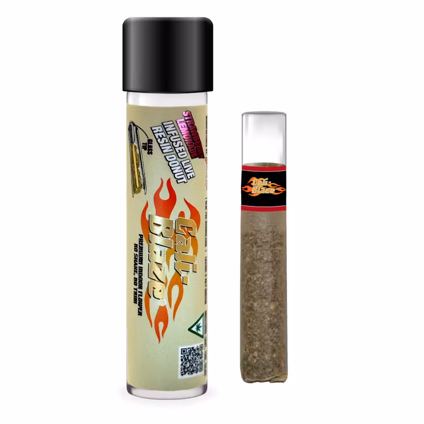 Strawberry Lemonade (S) | Cali-Blaze Donut | 1.2g Infused Pre-Roll