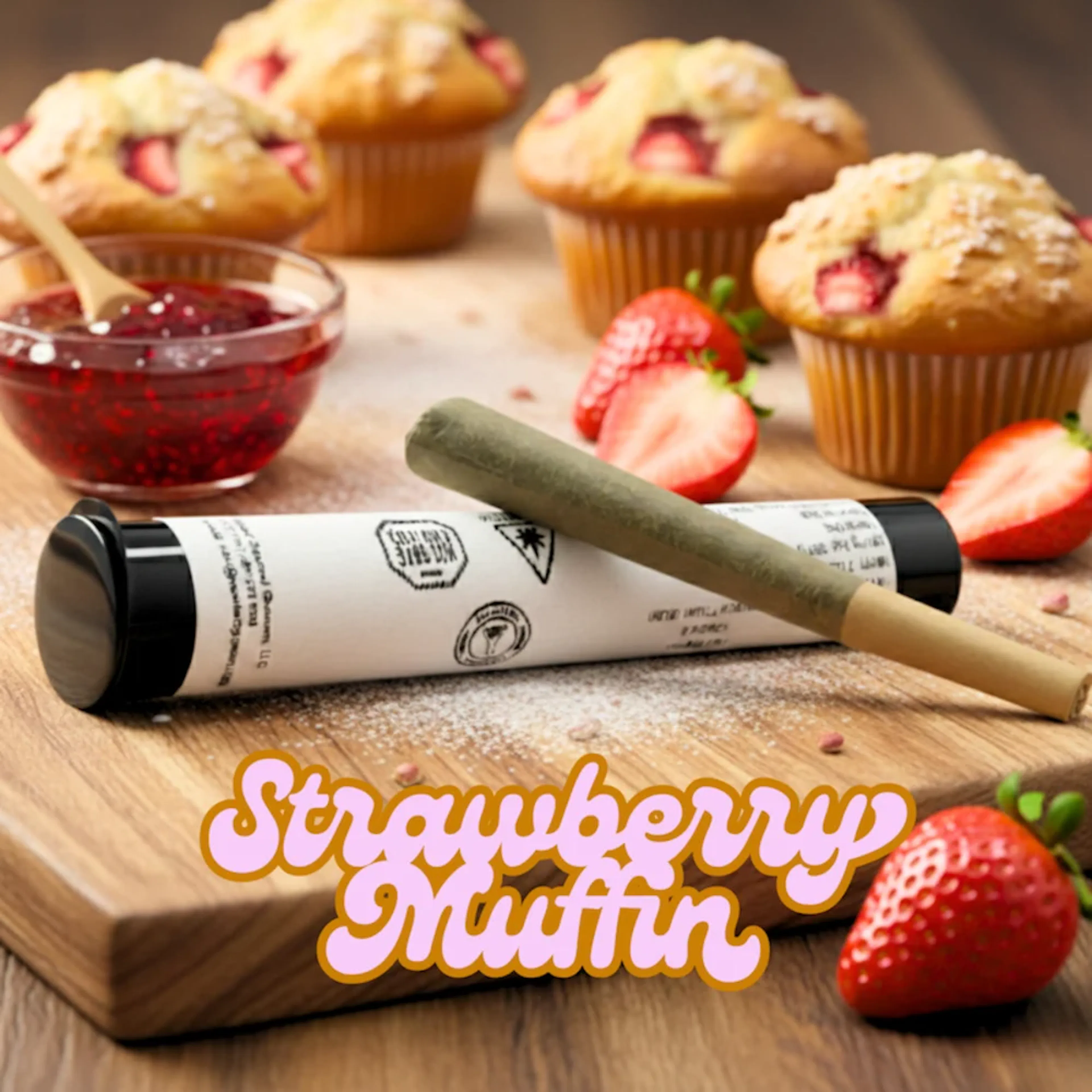 Strawberry Muffin (H) | Twisted | 1g Pre-Roll