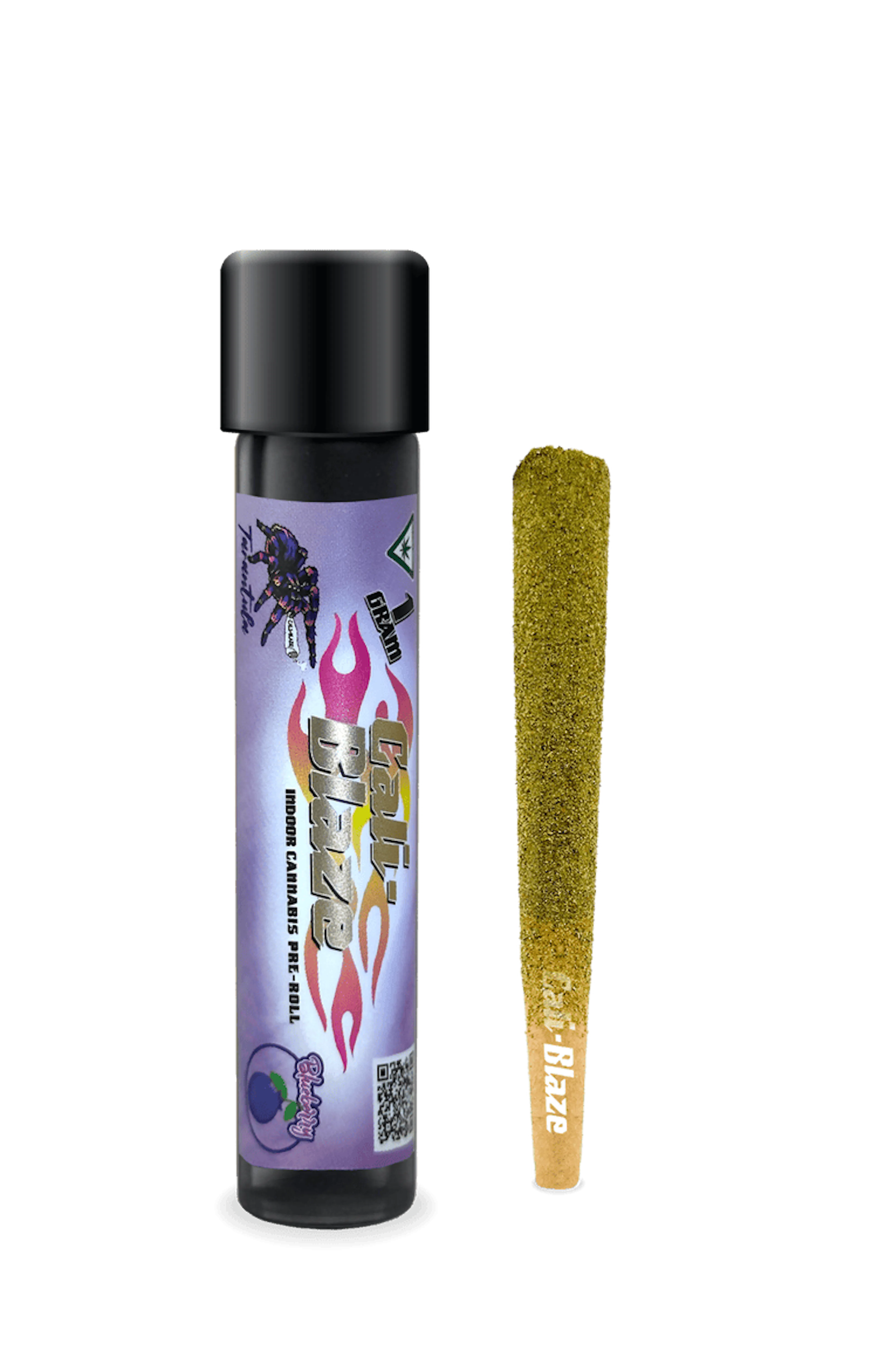 Blueberry (I) | Cali-Blaze Tarantula | 1g Infused Pre-Roll