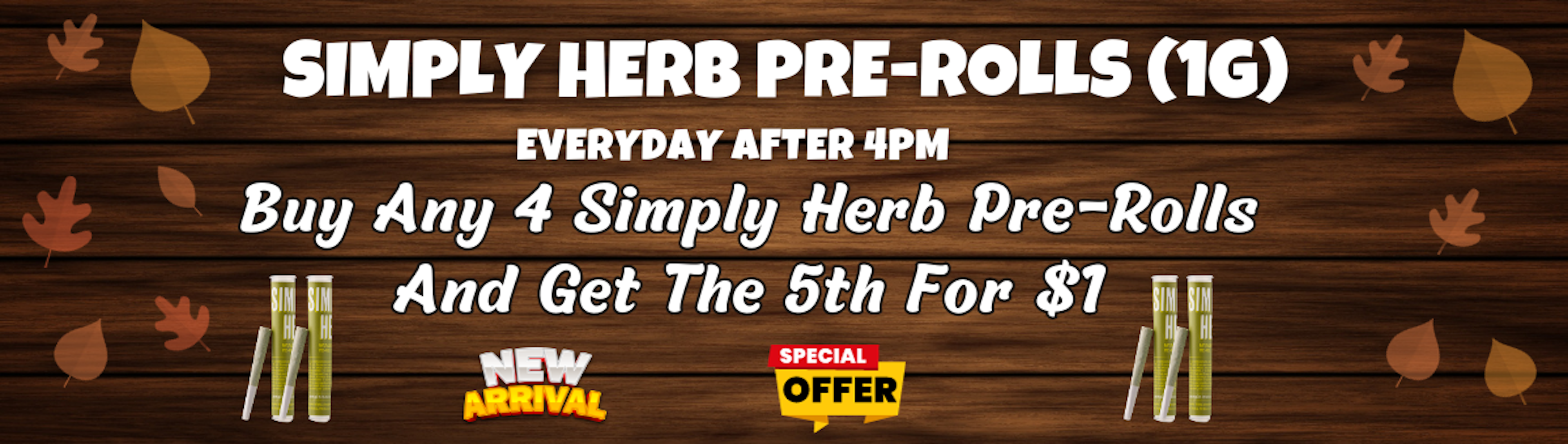 Simply Herb Pre-Rolls