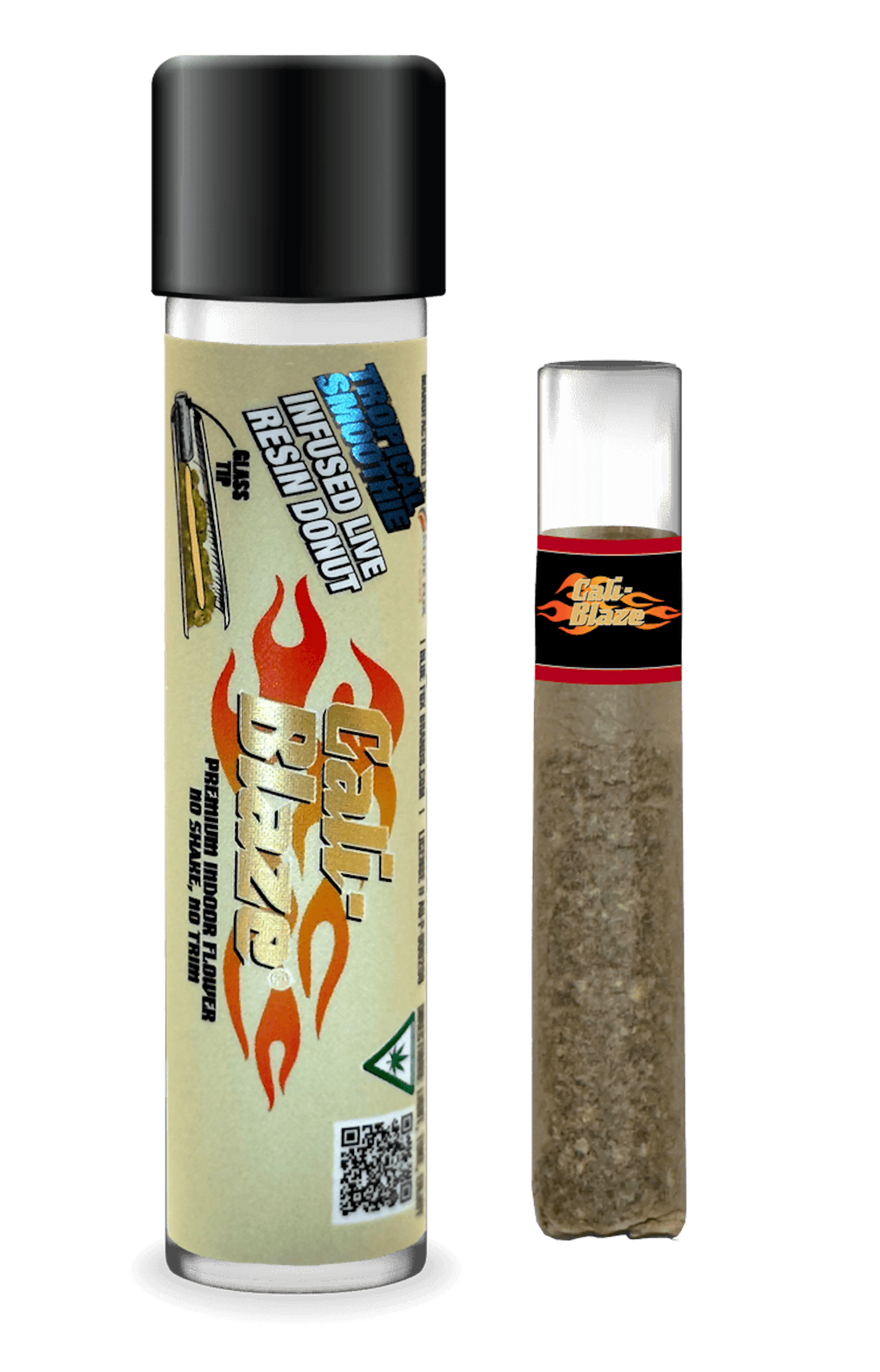 Tropical Smoothie (S) | Cali-Blaze Donut | 1.2g Infused Pre-Roll