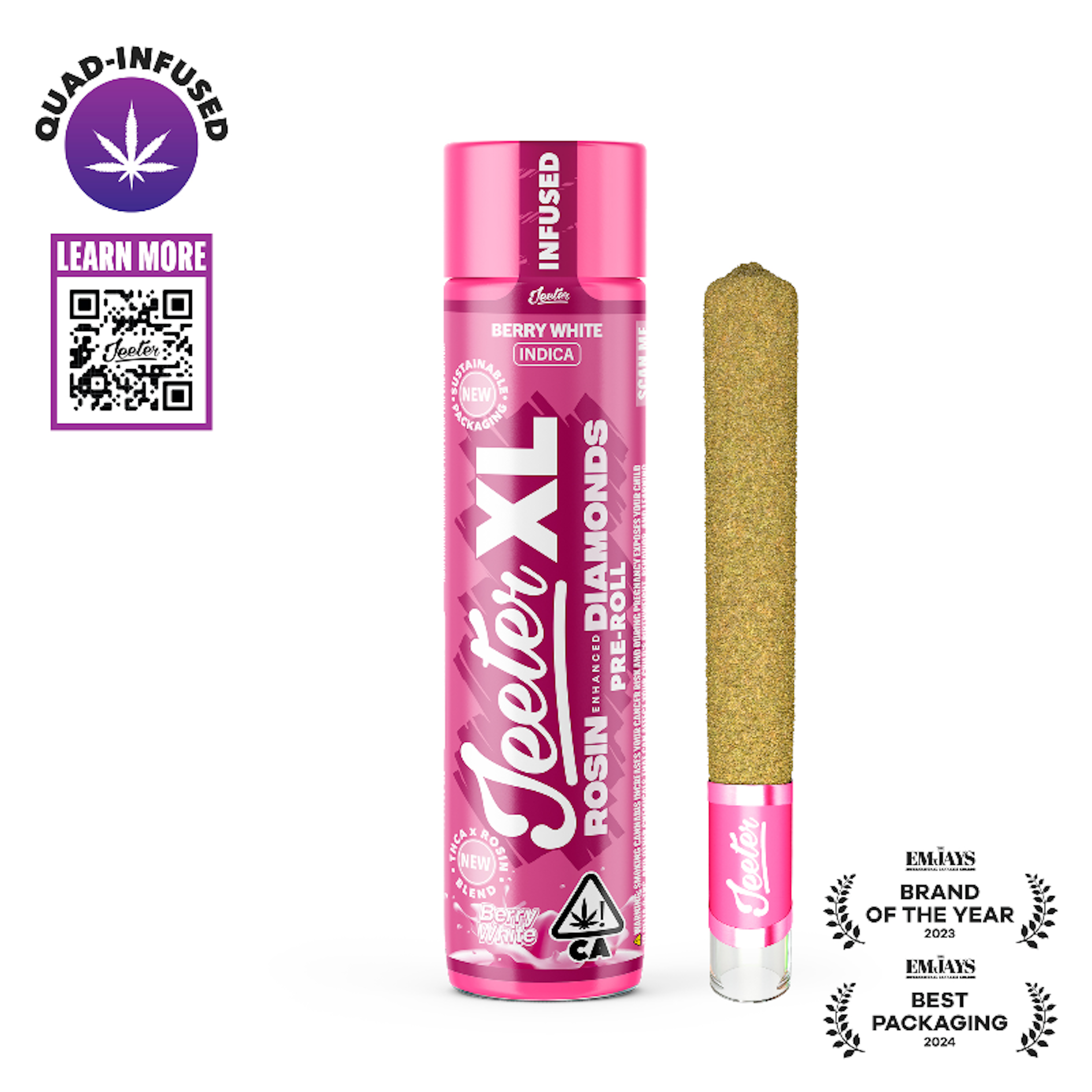 Berry White (I) | Jeeter XL | 2g Infused Pre-Roll