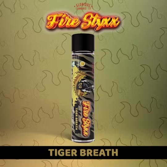 Tigers Breath (H) | Fire Styxx | 1g Infused Pre-Roll