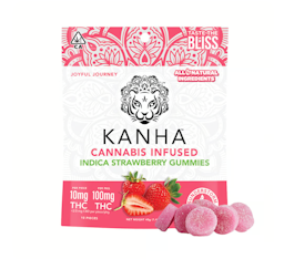 Strawberry (I) | Kanha | 100mg 20pk Gummies 