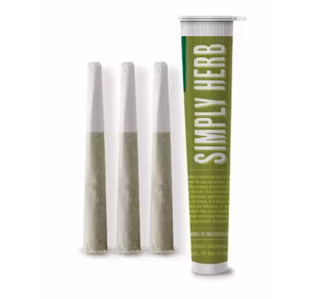 Snake Eyes (IH) | Simply Herb | 0.5g 3pk Pre-Rolls