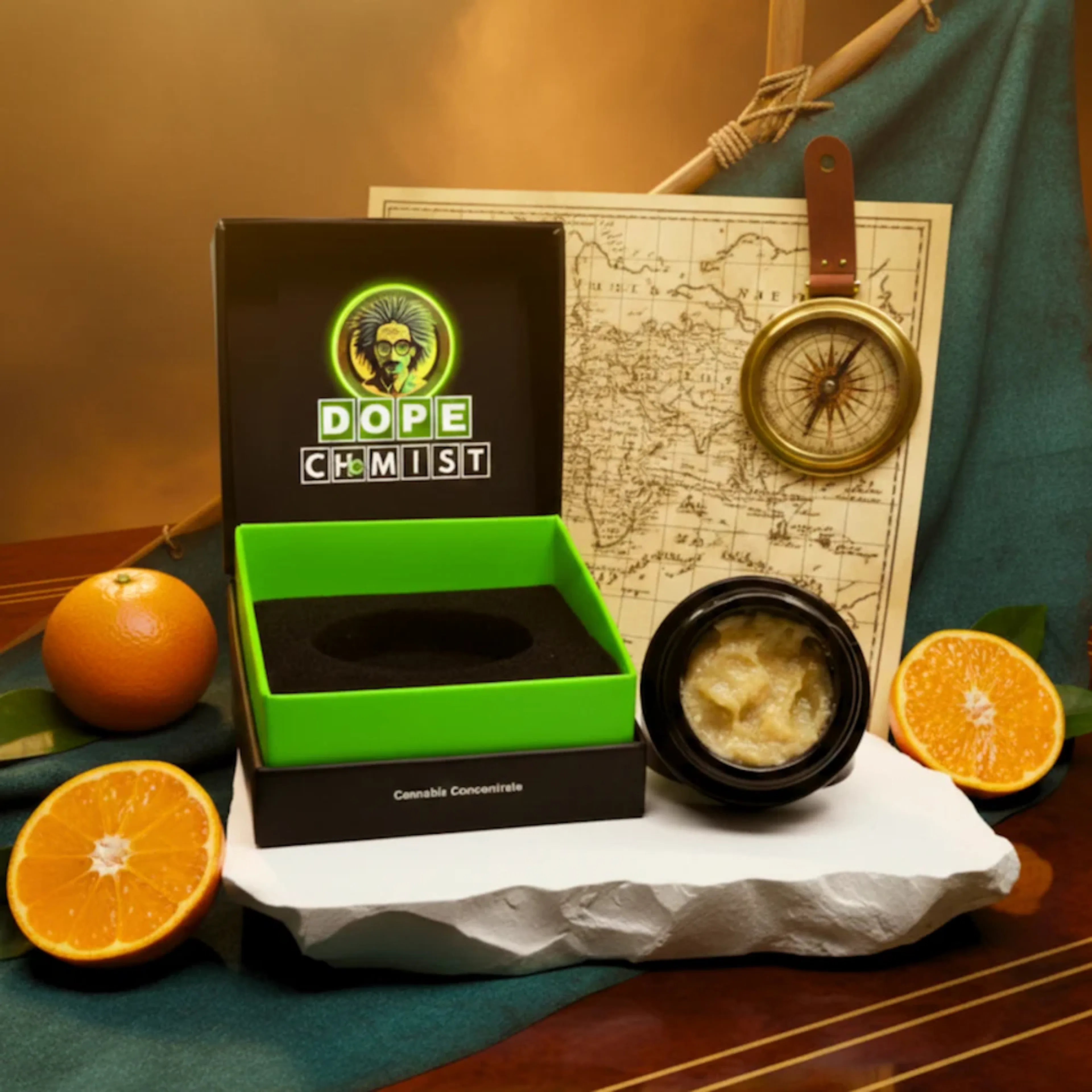 Captain Satsuma (H) | Dope Chemist | 1g Live Hash Rosin