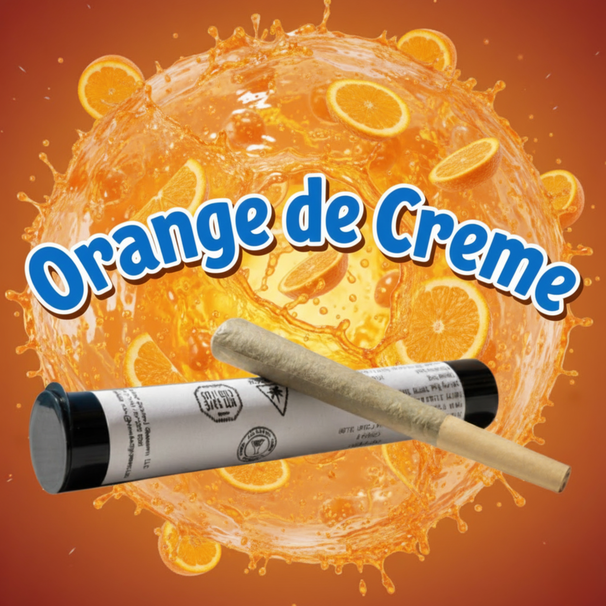 Creme De Orange (H) | Twisted | 1g Infused Pre-Roll