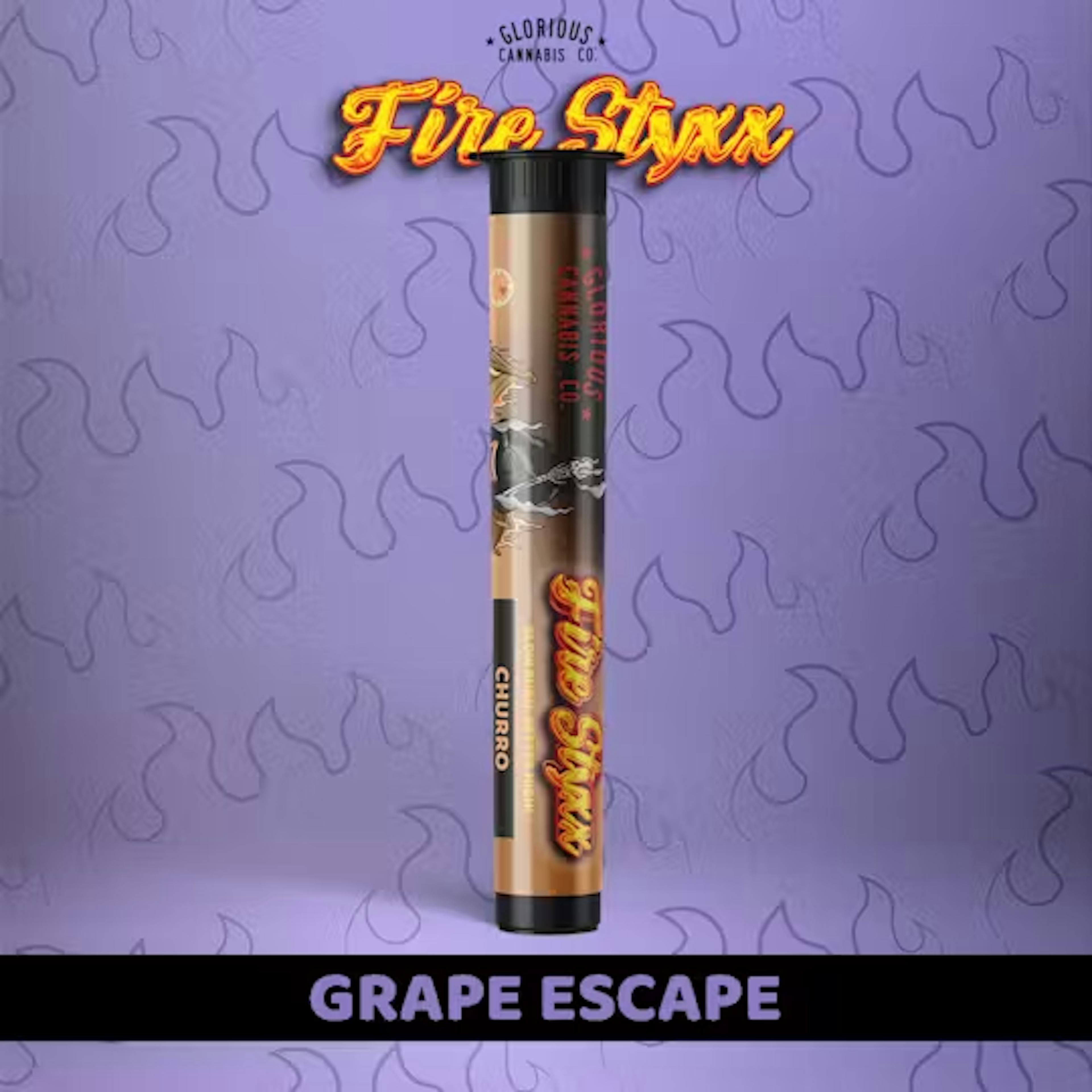 Grape Escape (H) | Fire Styxx | 1g Infused Pre-Roll