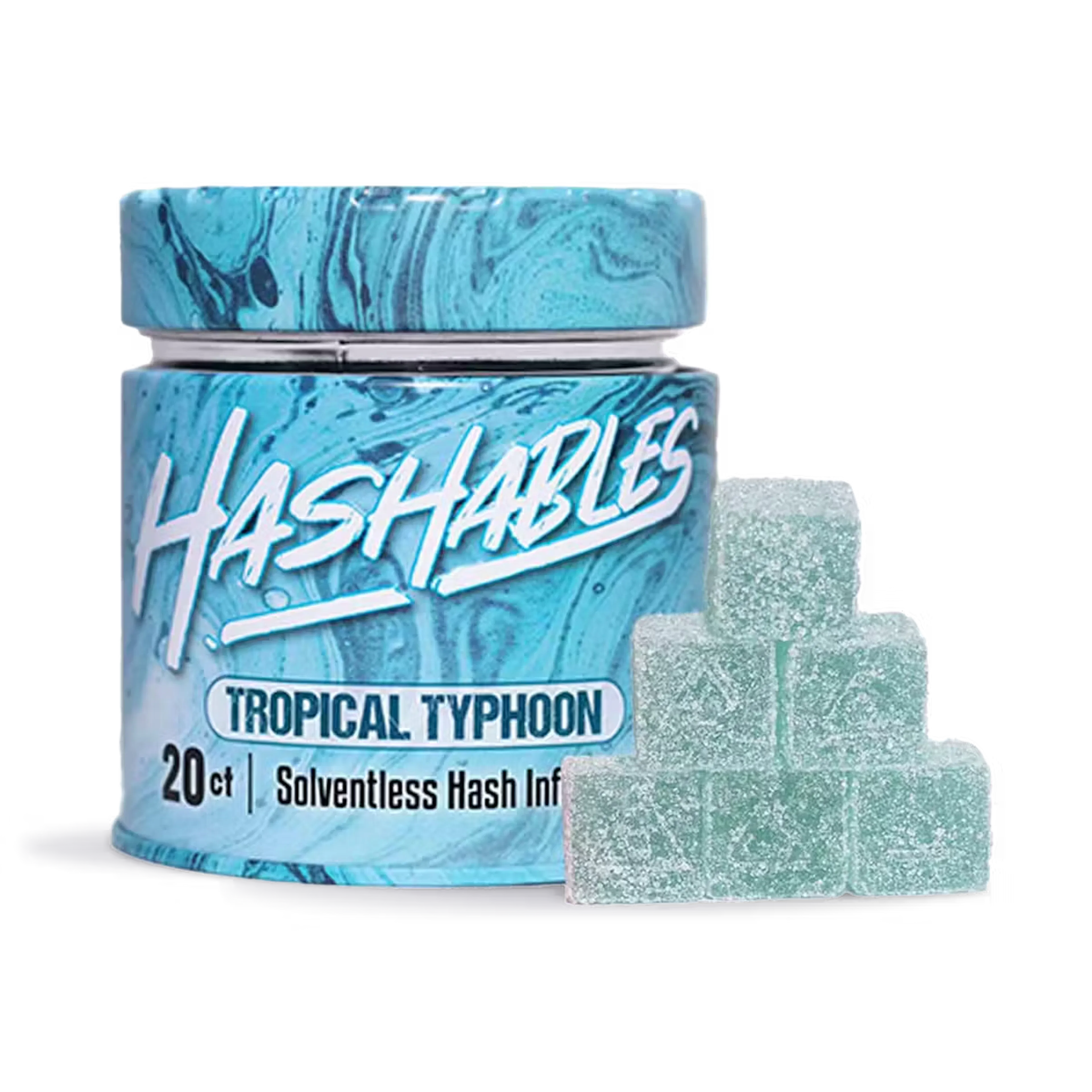 Tropical Typhoon | Hashables | 100mg Hash Rosin Gummies