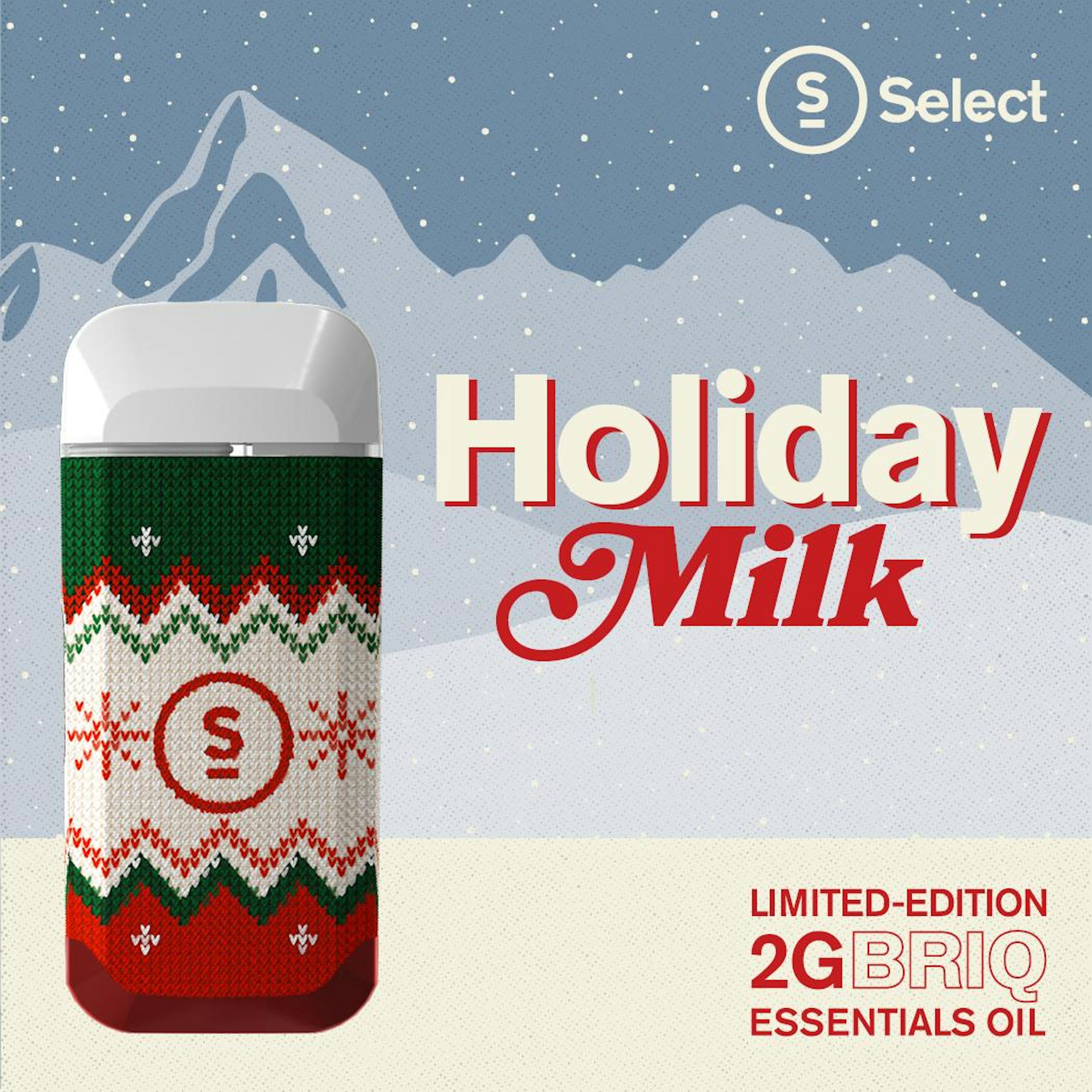 Holiday Milk (H) | Essentials | 2g Disposable Cartridge