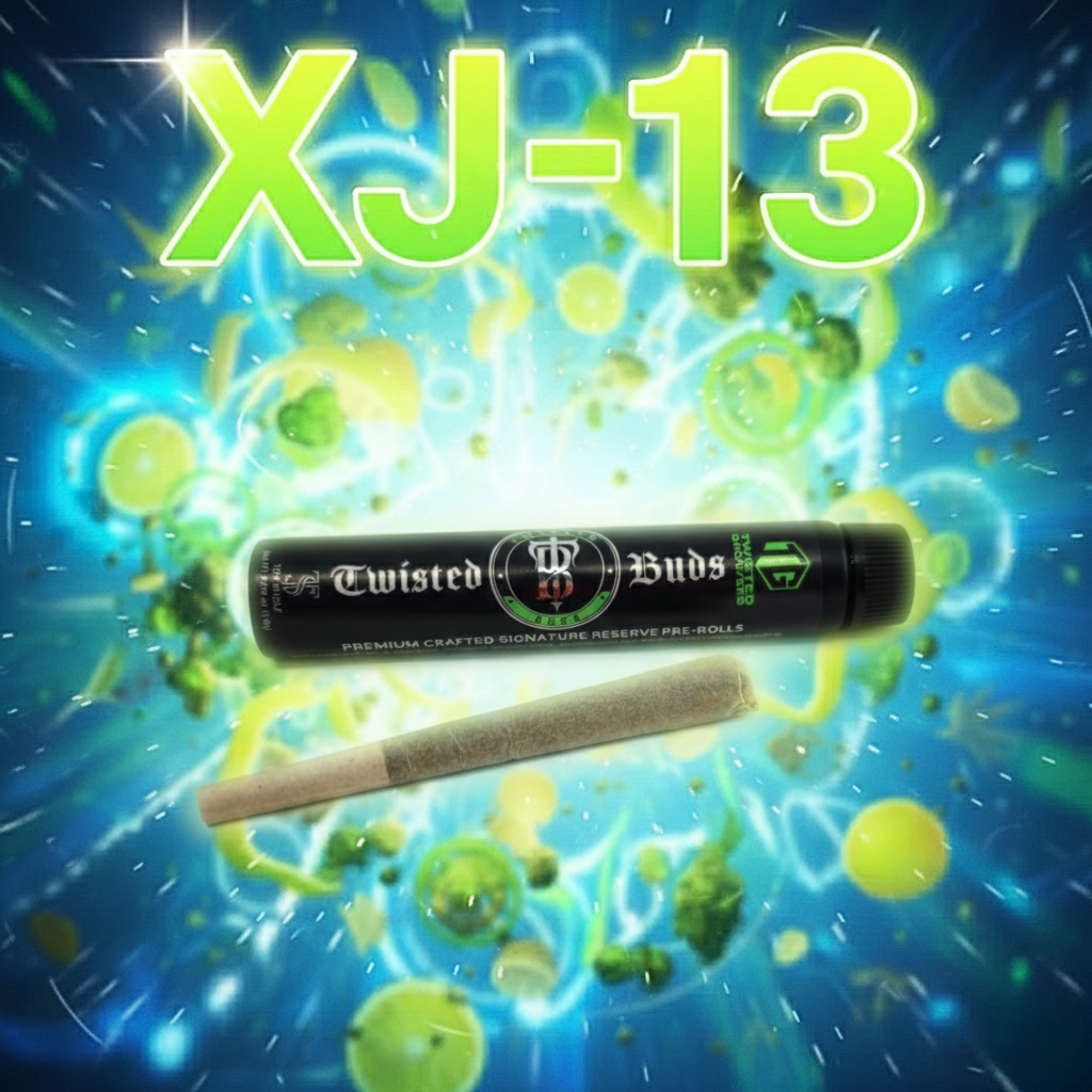 XJ-13 (S) | Twisted Buds | 1g Pre-Roll