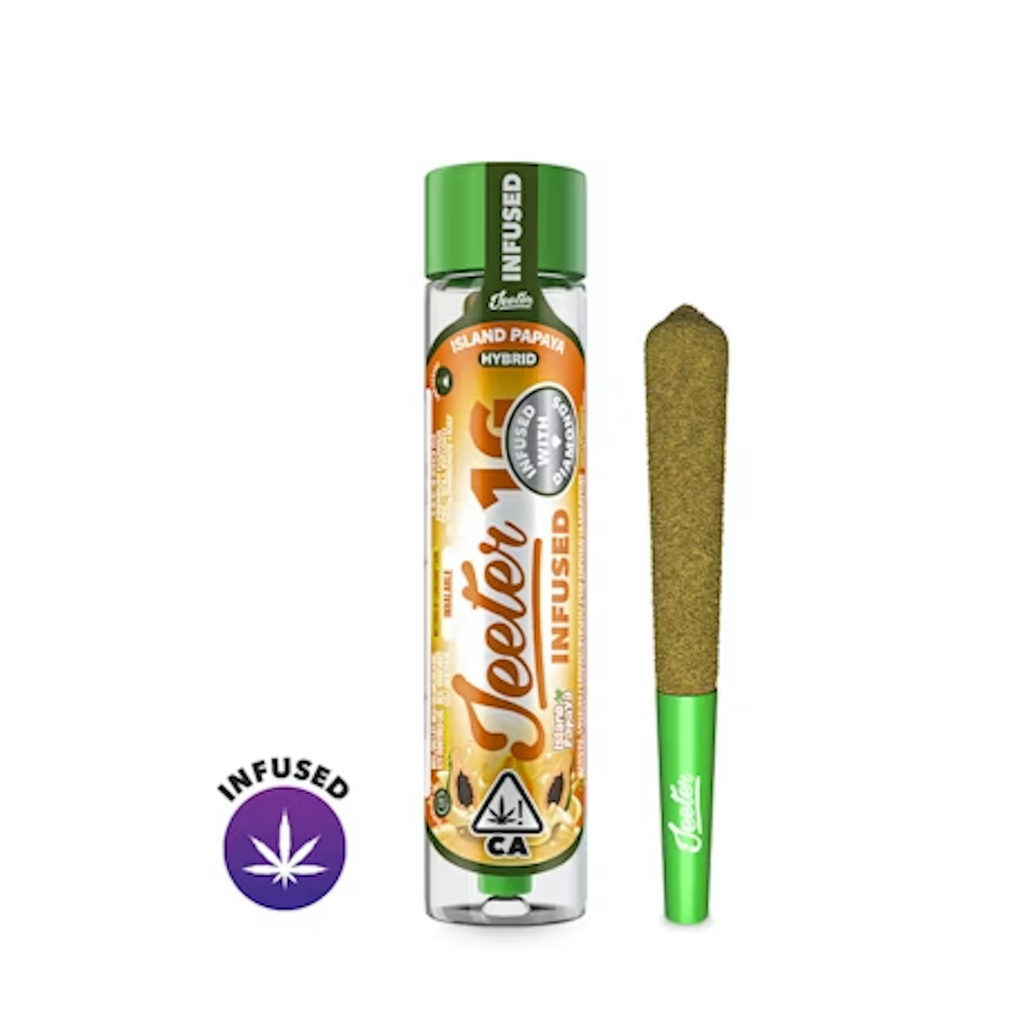 Island Papaya (H) | Jeeter | 1g Infused Pre-Roll